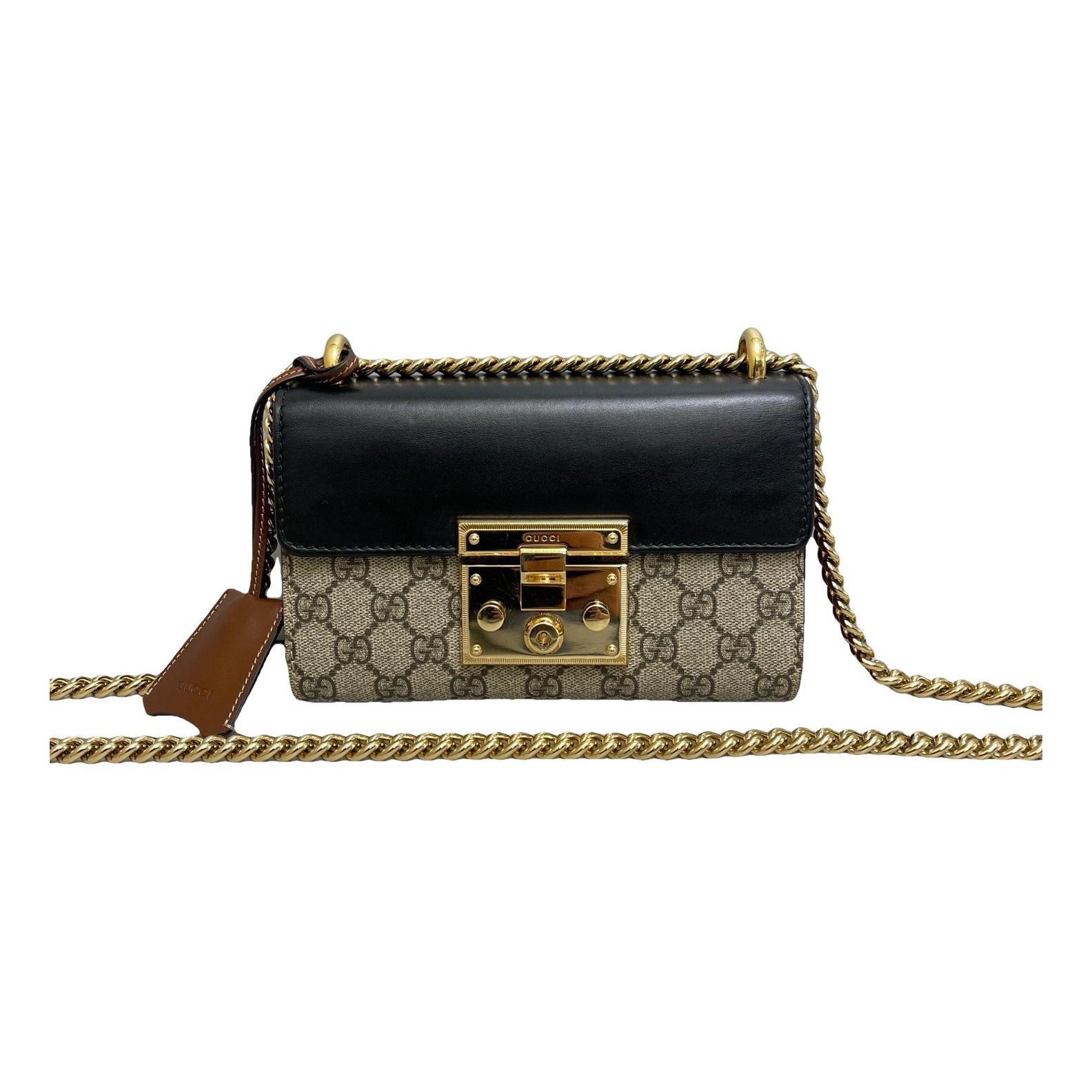 Padlock cloth handbag