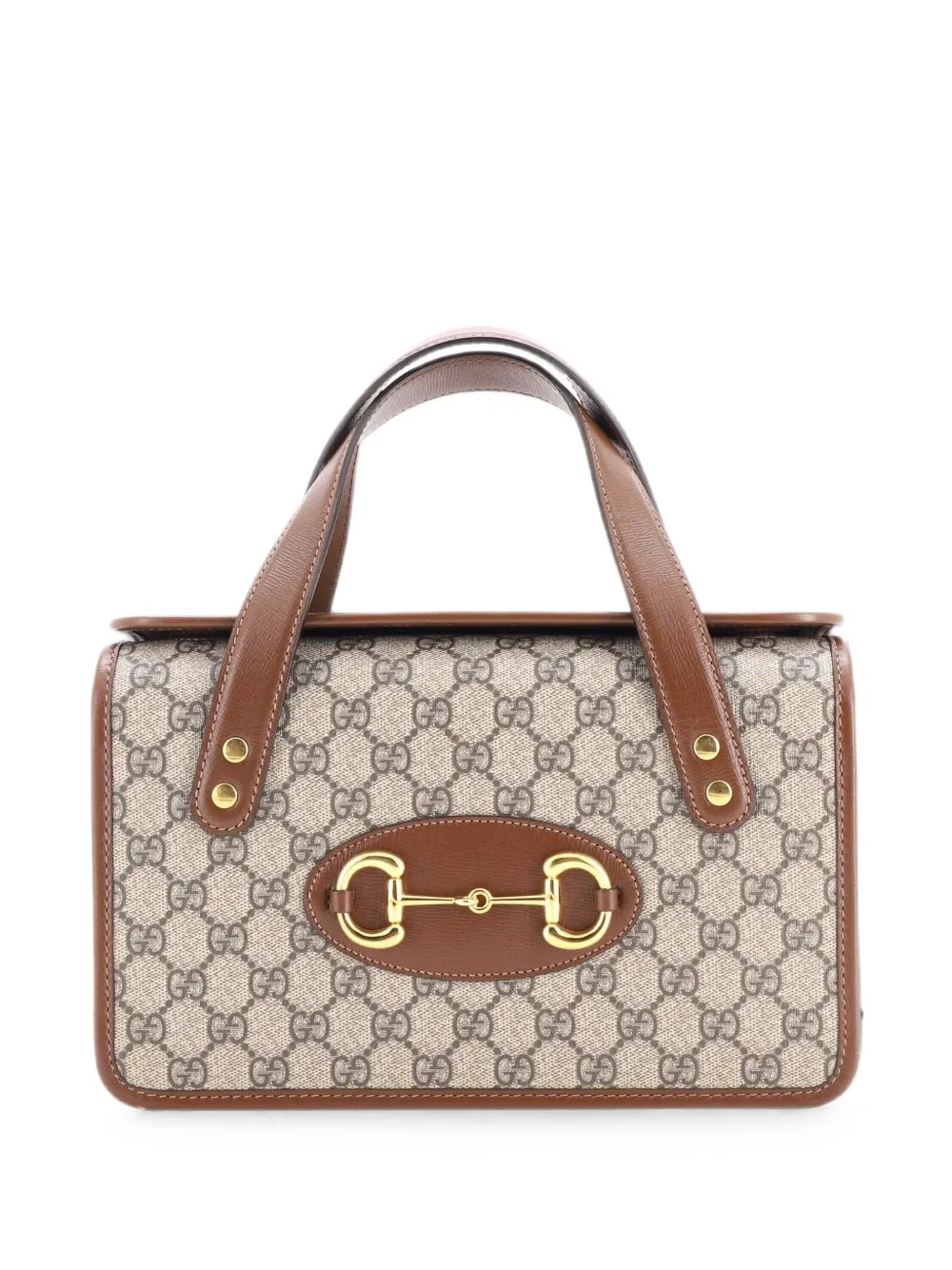 Horsebit 1955 Boston Bag GG Coated Canvas Small satchel