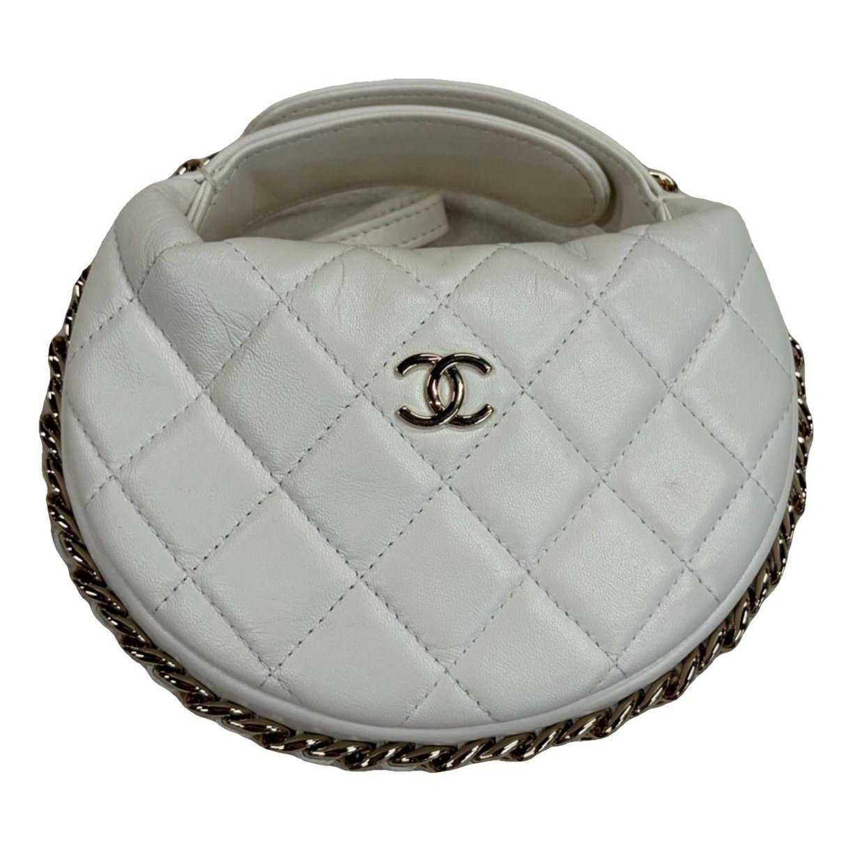 Hula Hoop leather handbag