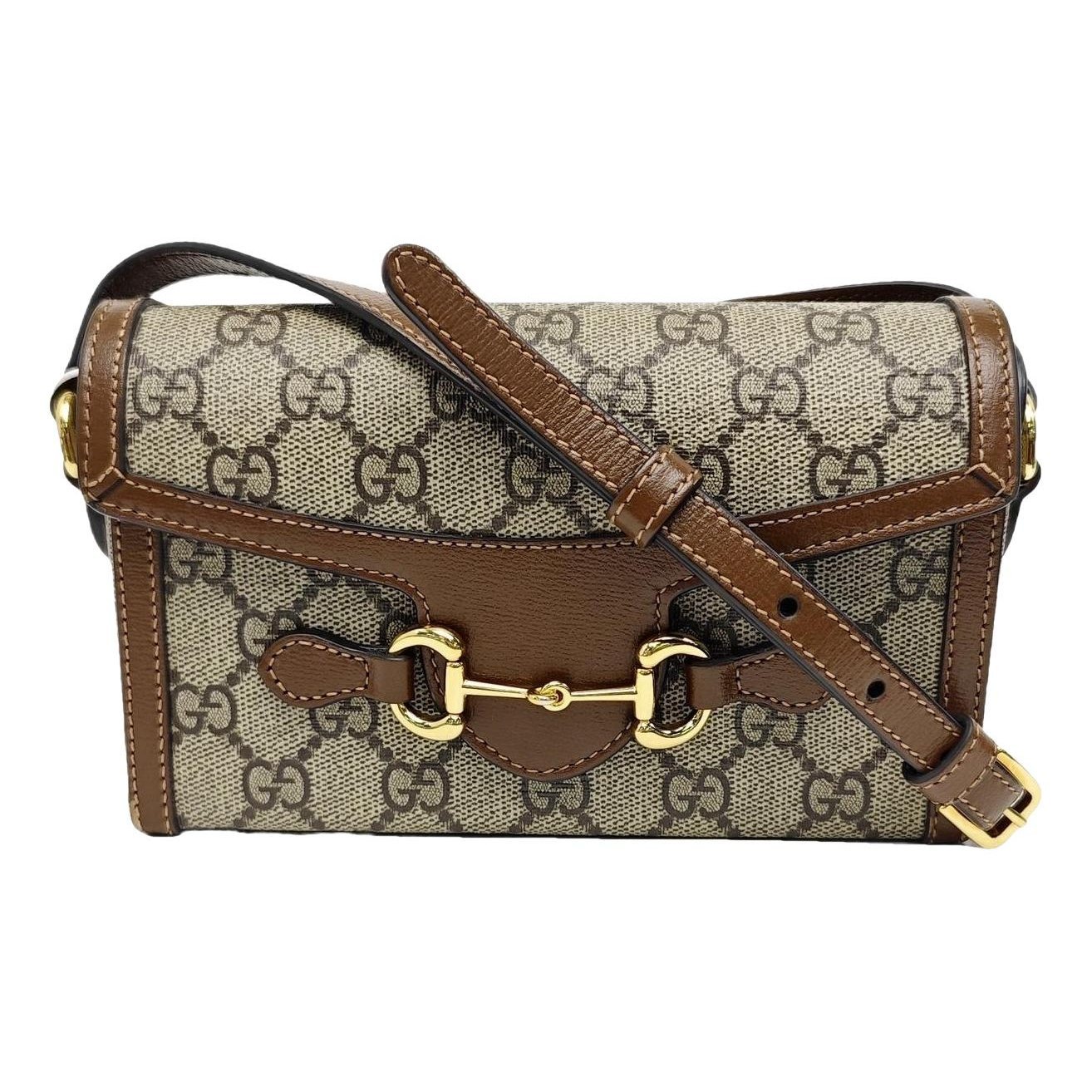 Handle Horsebit 1955 leather handbag