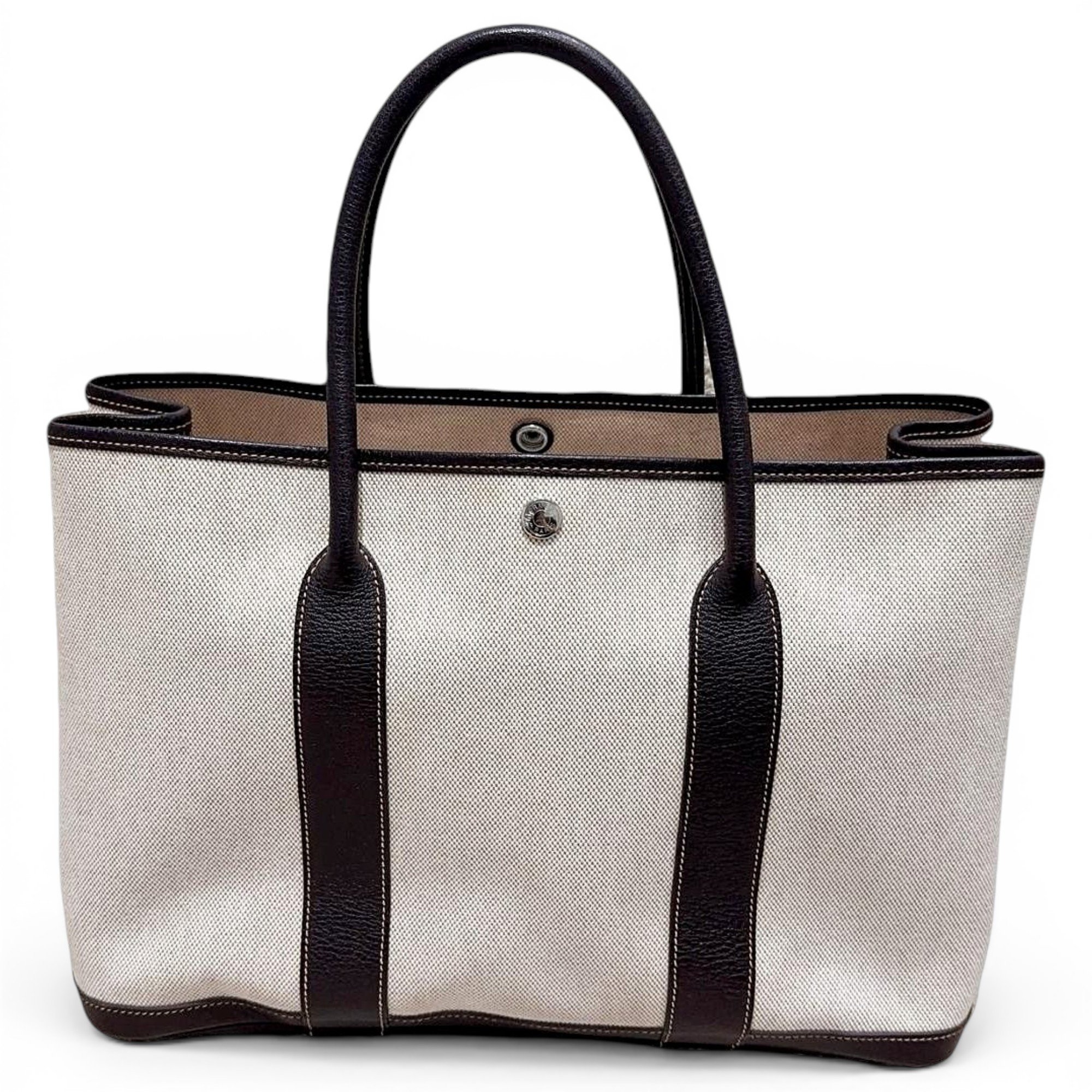 Garden Party leather handbag