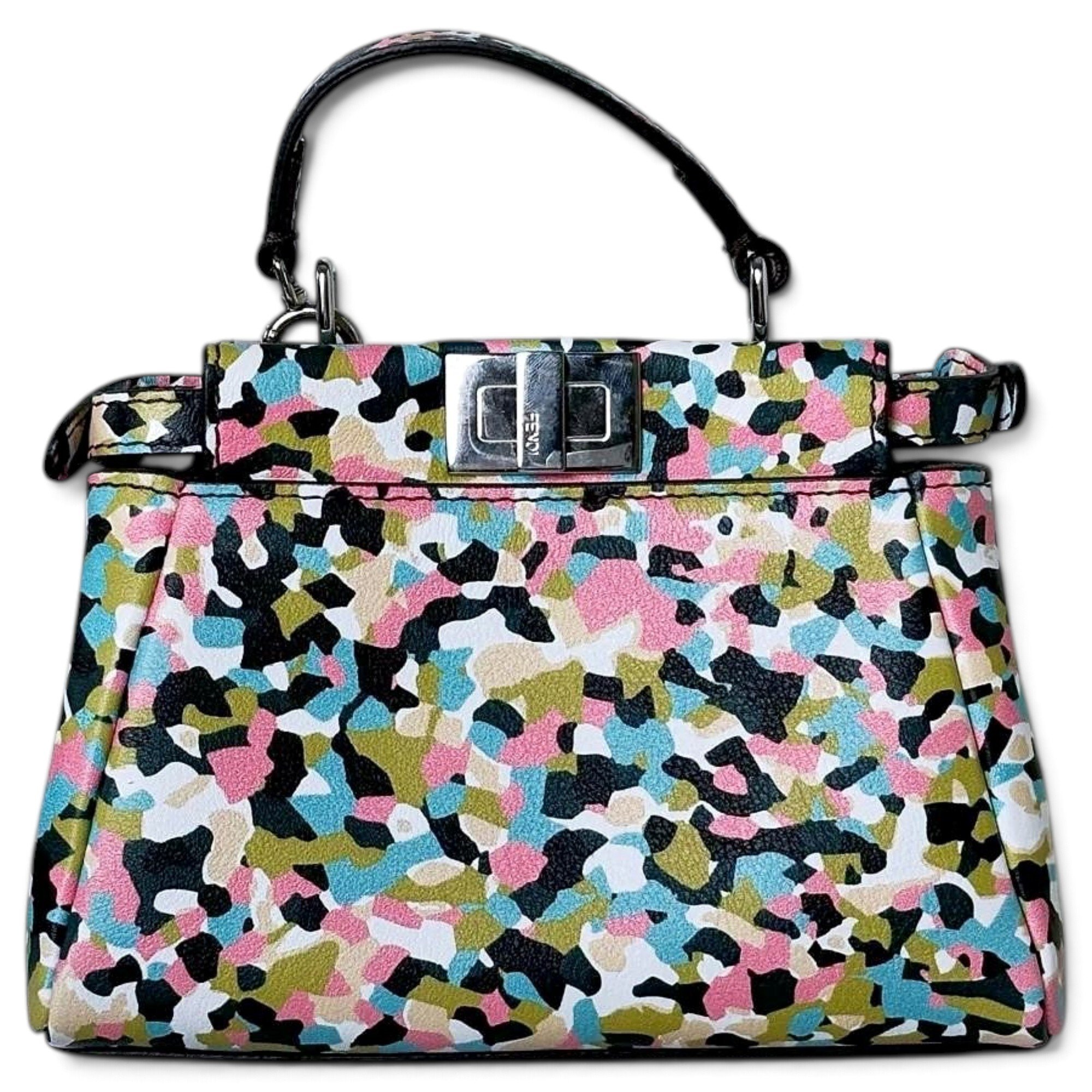 Peekaboo leather mini bag