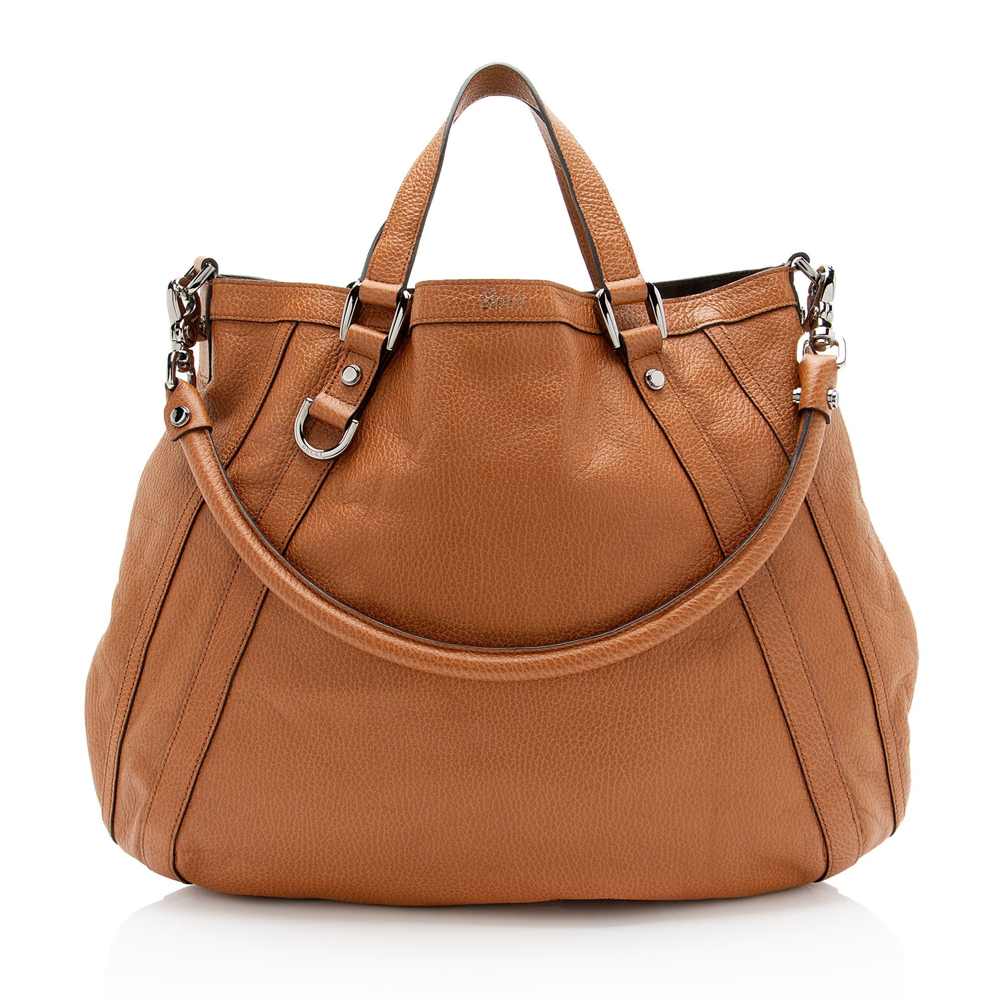 Abbey leather tote