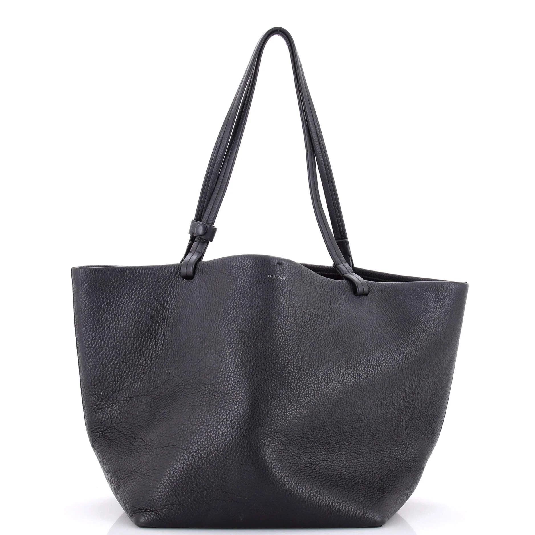 Leather tote