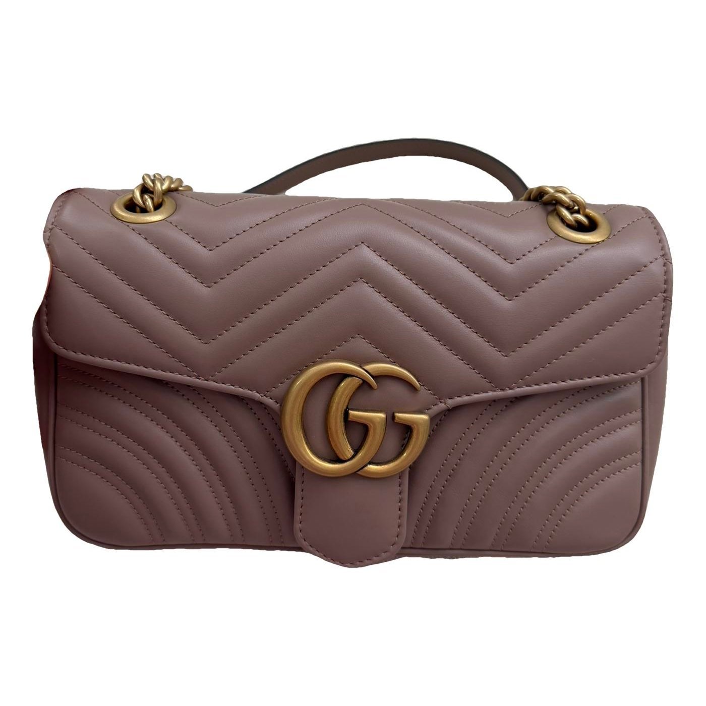 GG Marmont Flap leather crossbody bag
