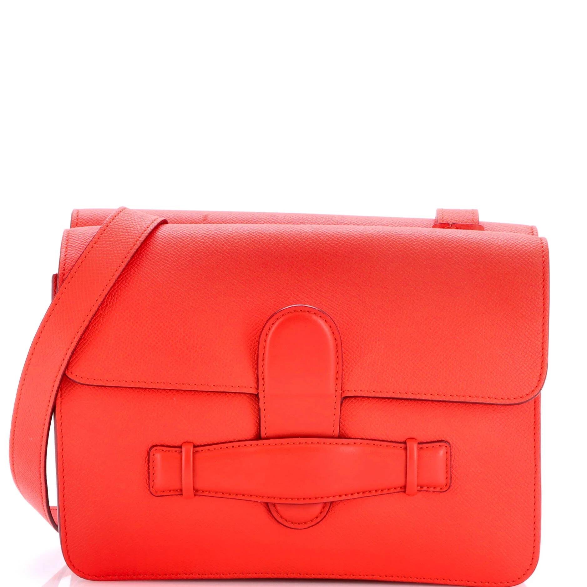 Leather handbag