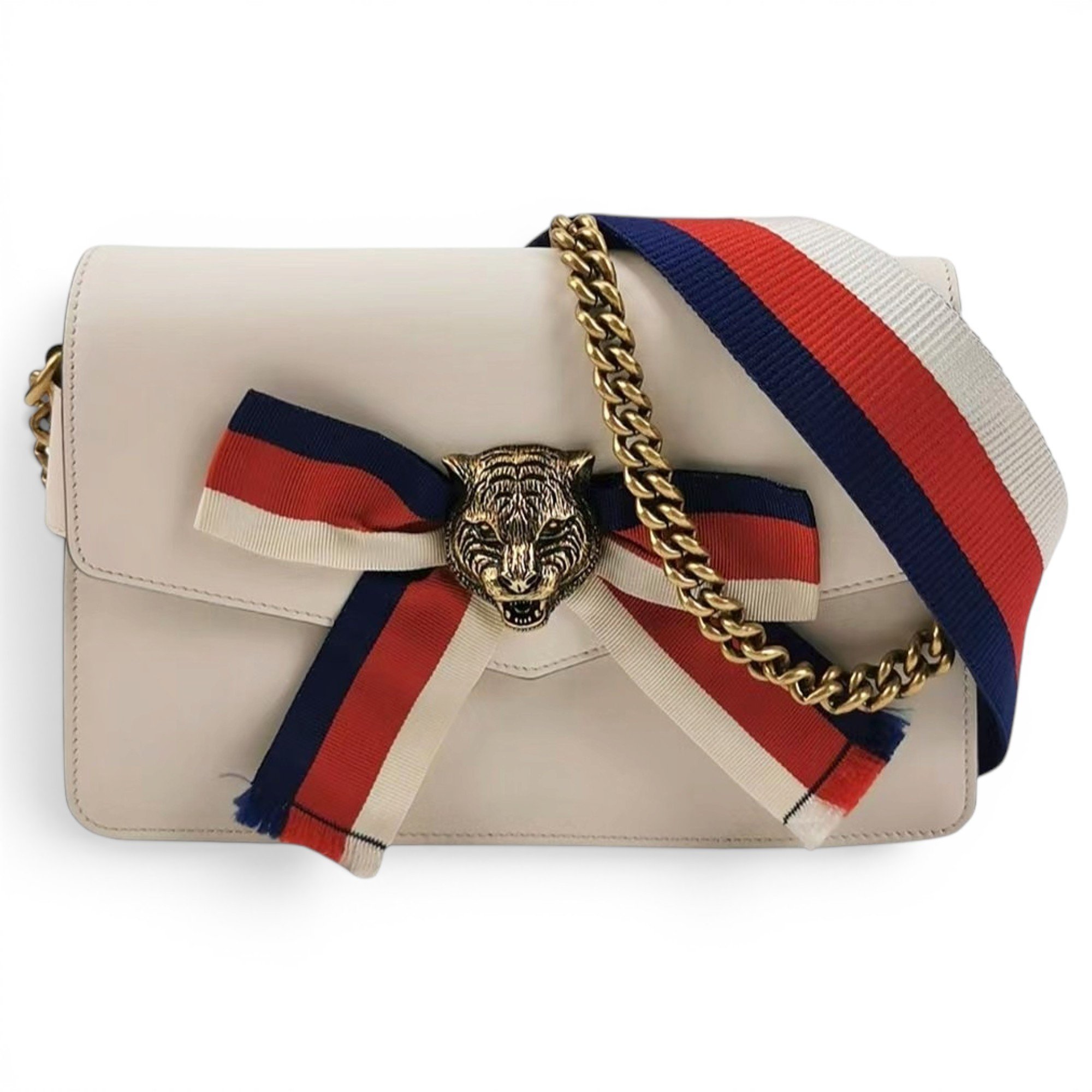 Animalier leather handbag