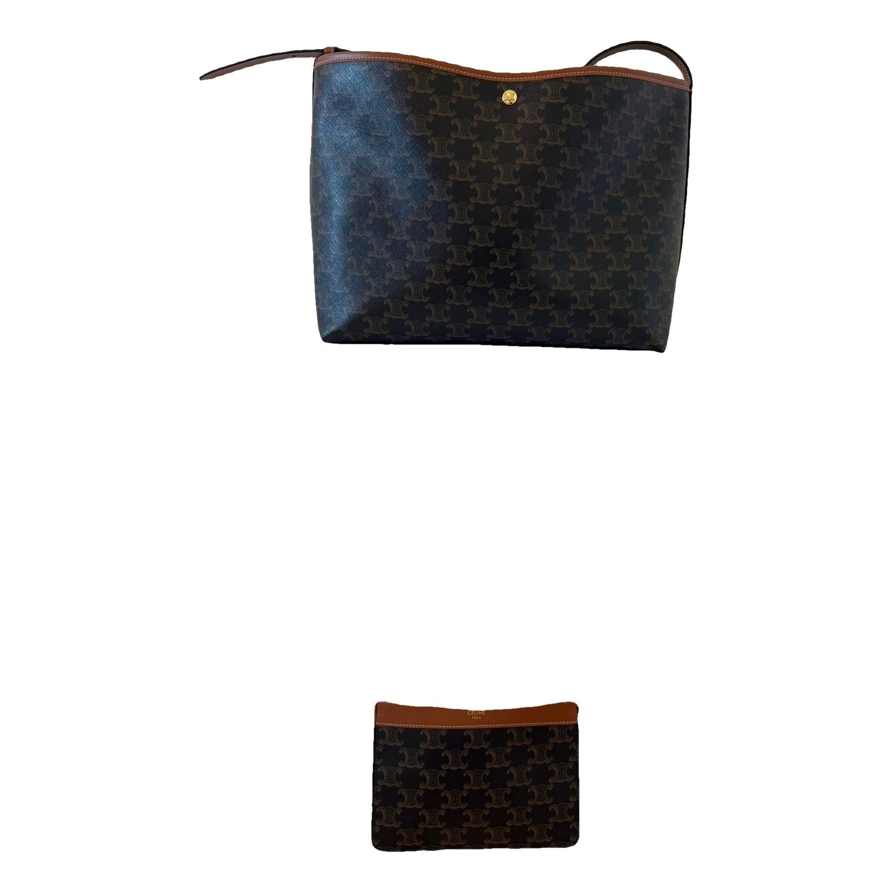 Leather tote