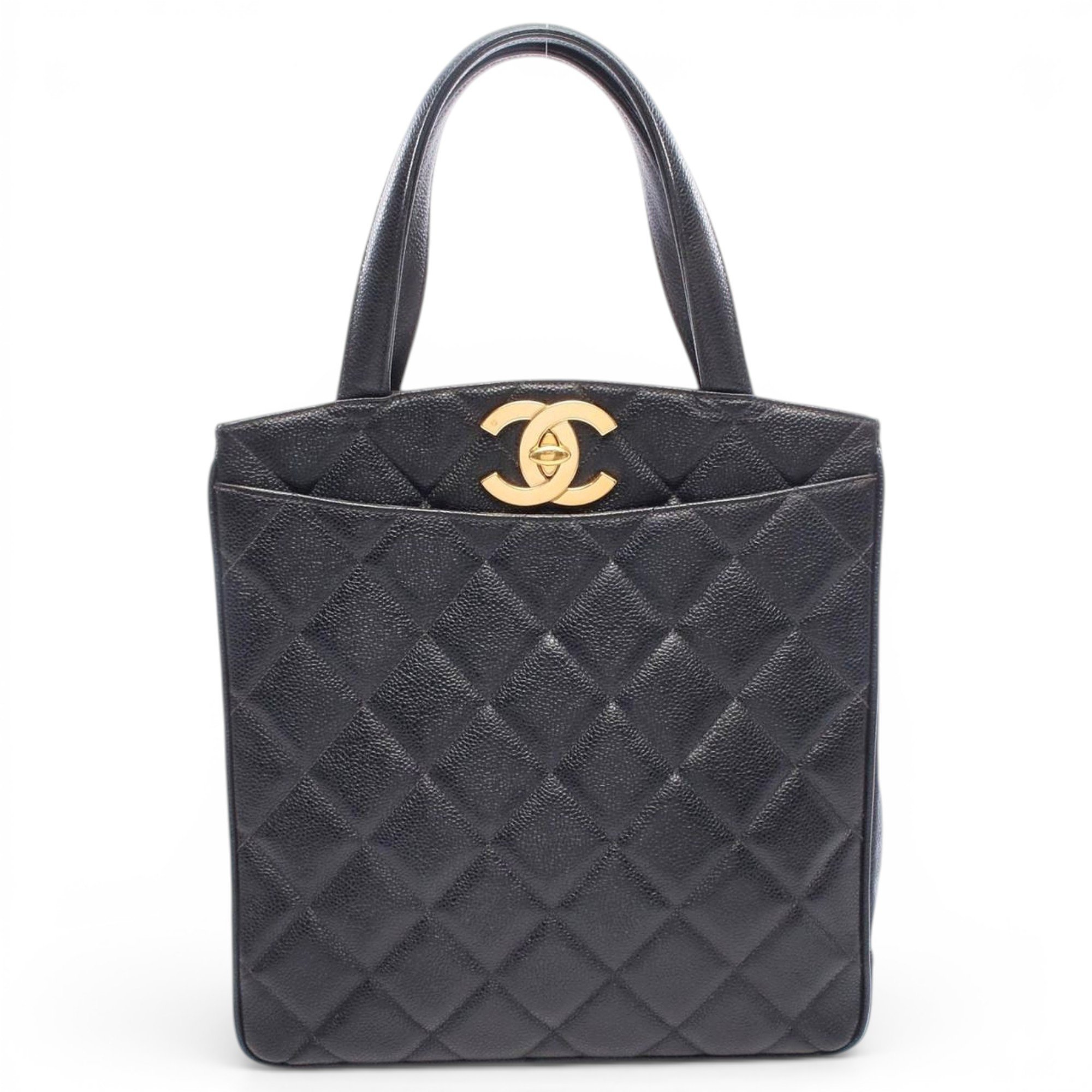 Leather tote