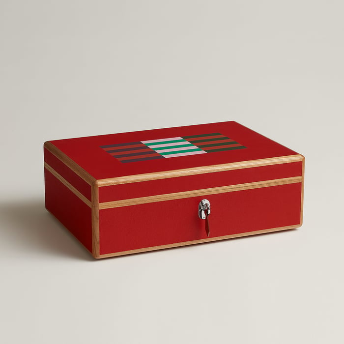 Rouge Piment Amalthee Oxer Watch and Jewelry Box, Large Model
