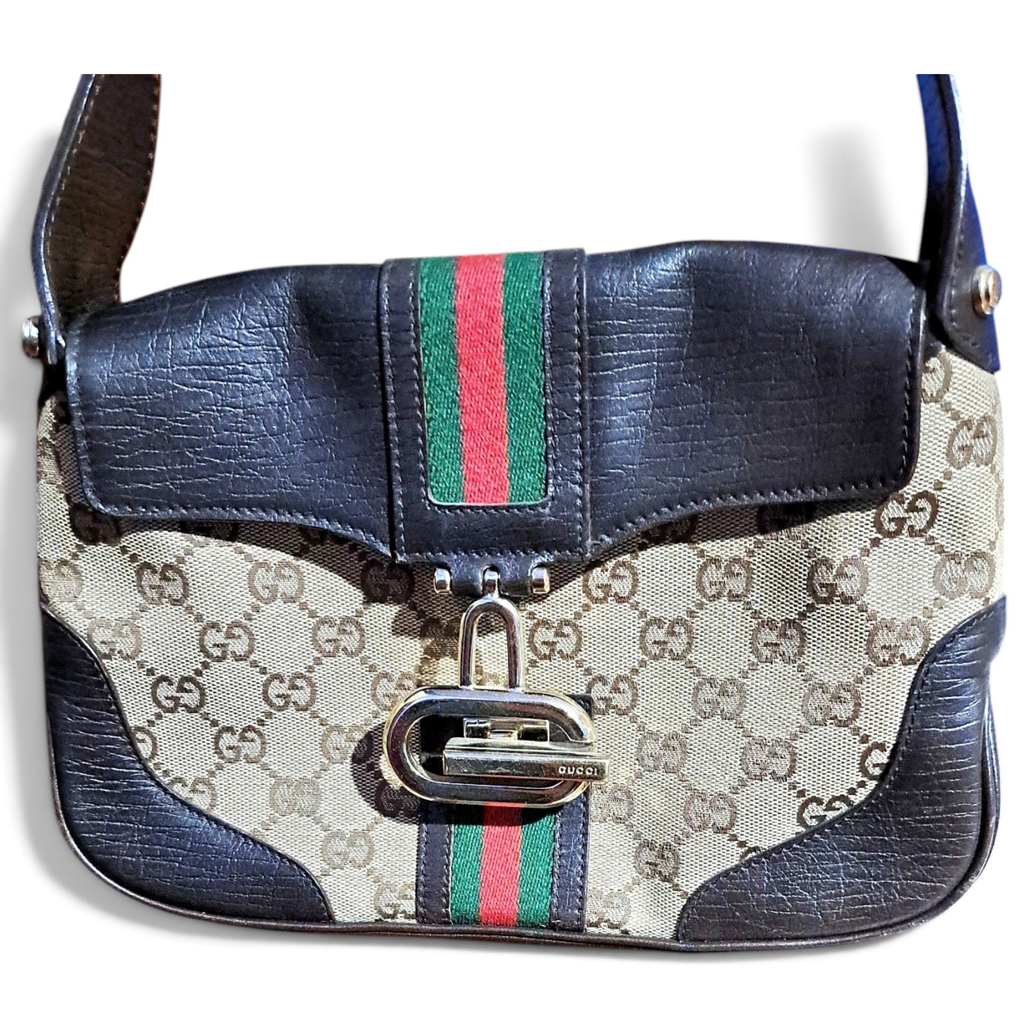 Ophidia leather handbag