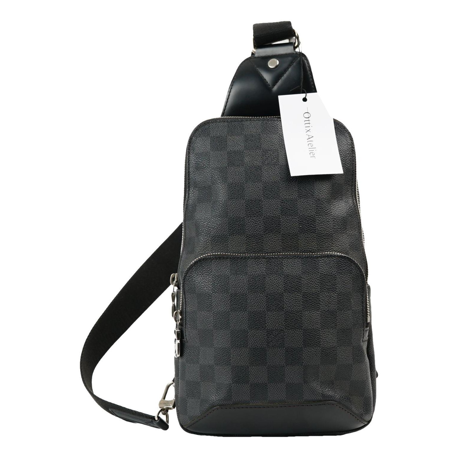 Leather crossbody bag
