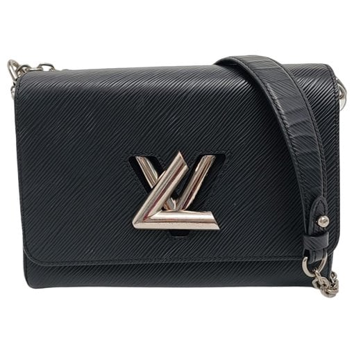 Twist leather crossbody bag