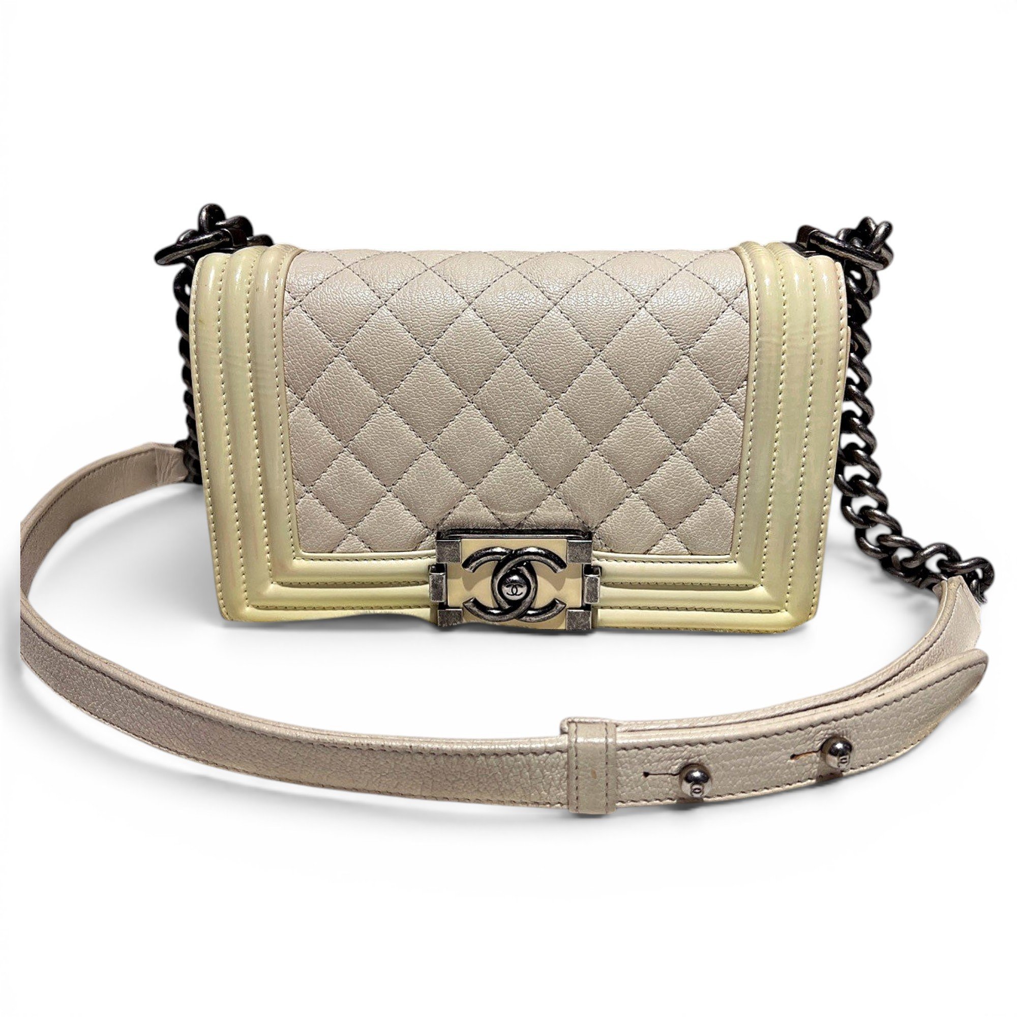Boy leather handbag