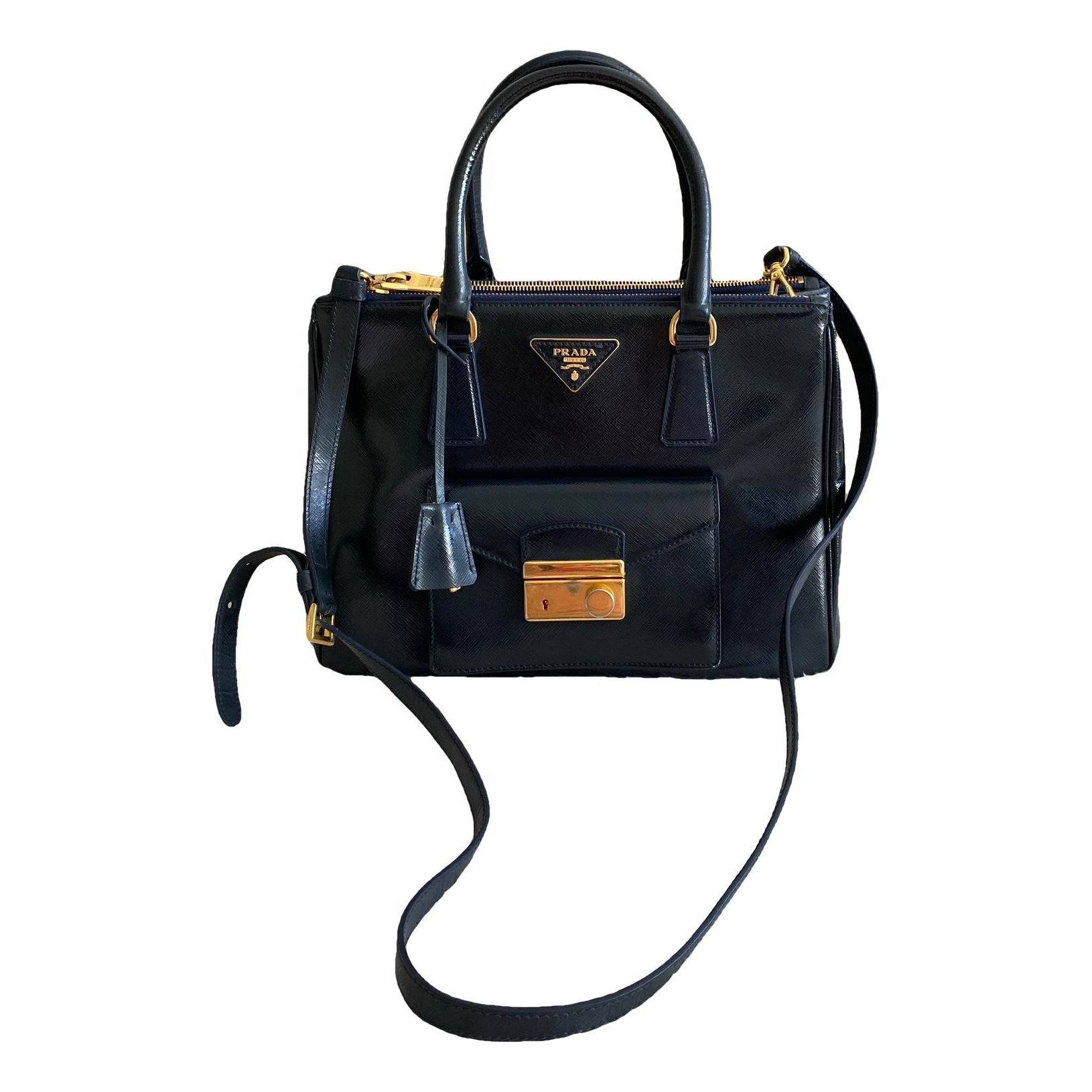 Galleria leather handbag