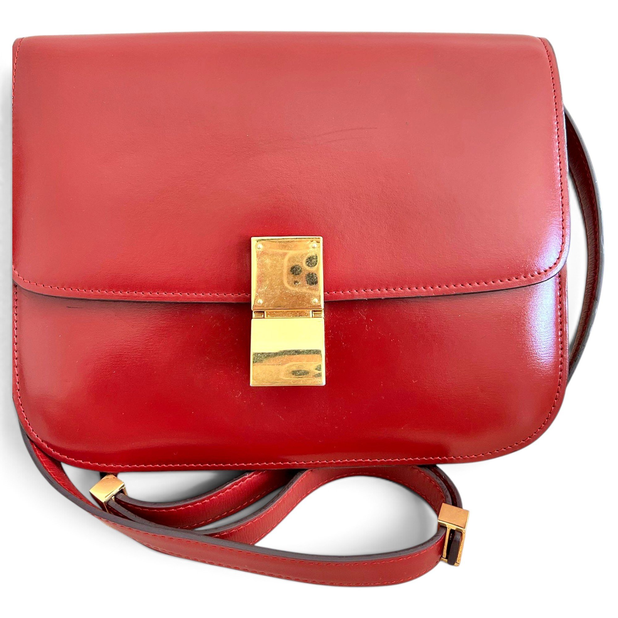Classic leather handbag