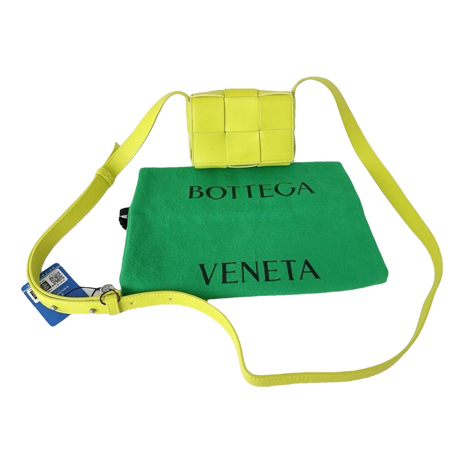 Cassette leather crossbody bag