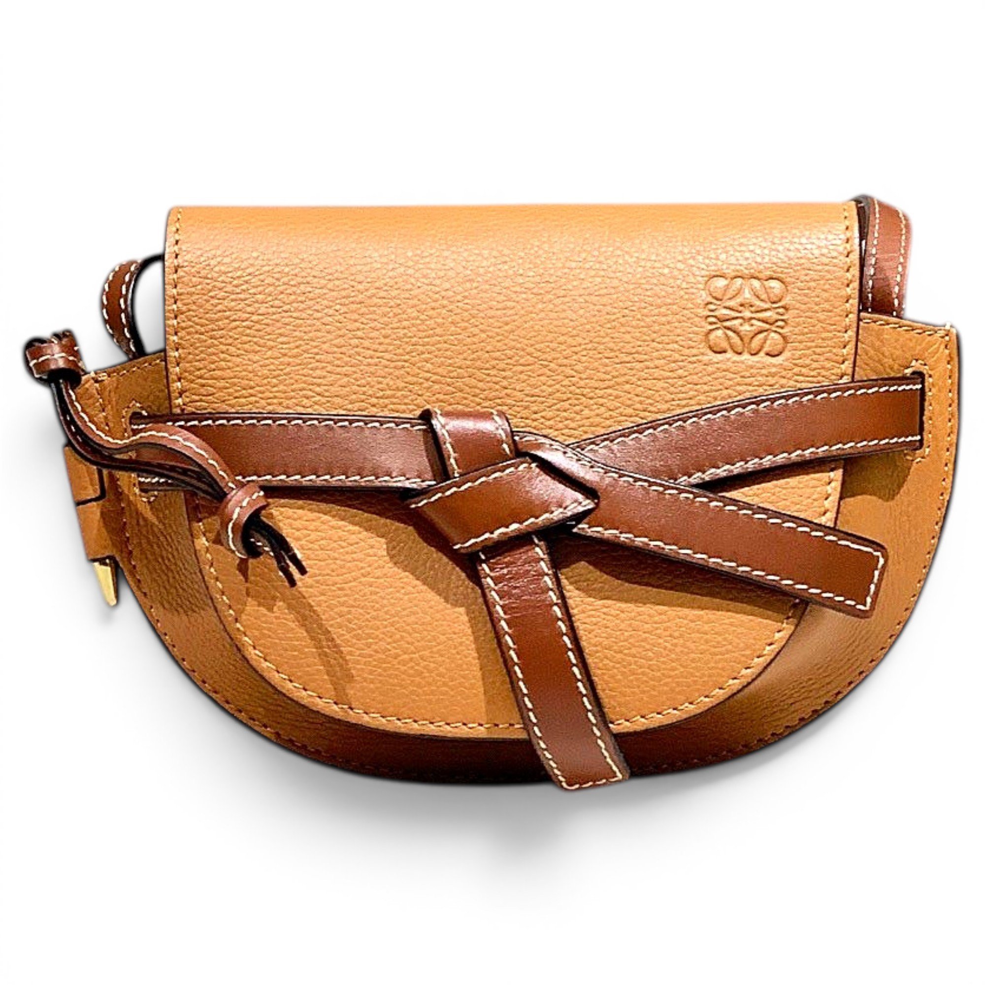 Gate leather handbag