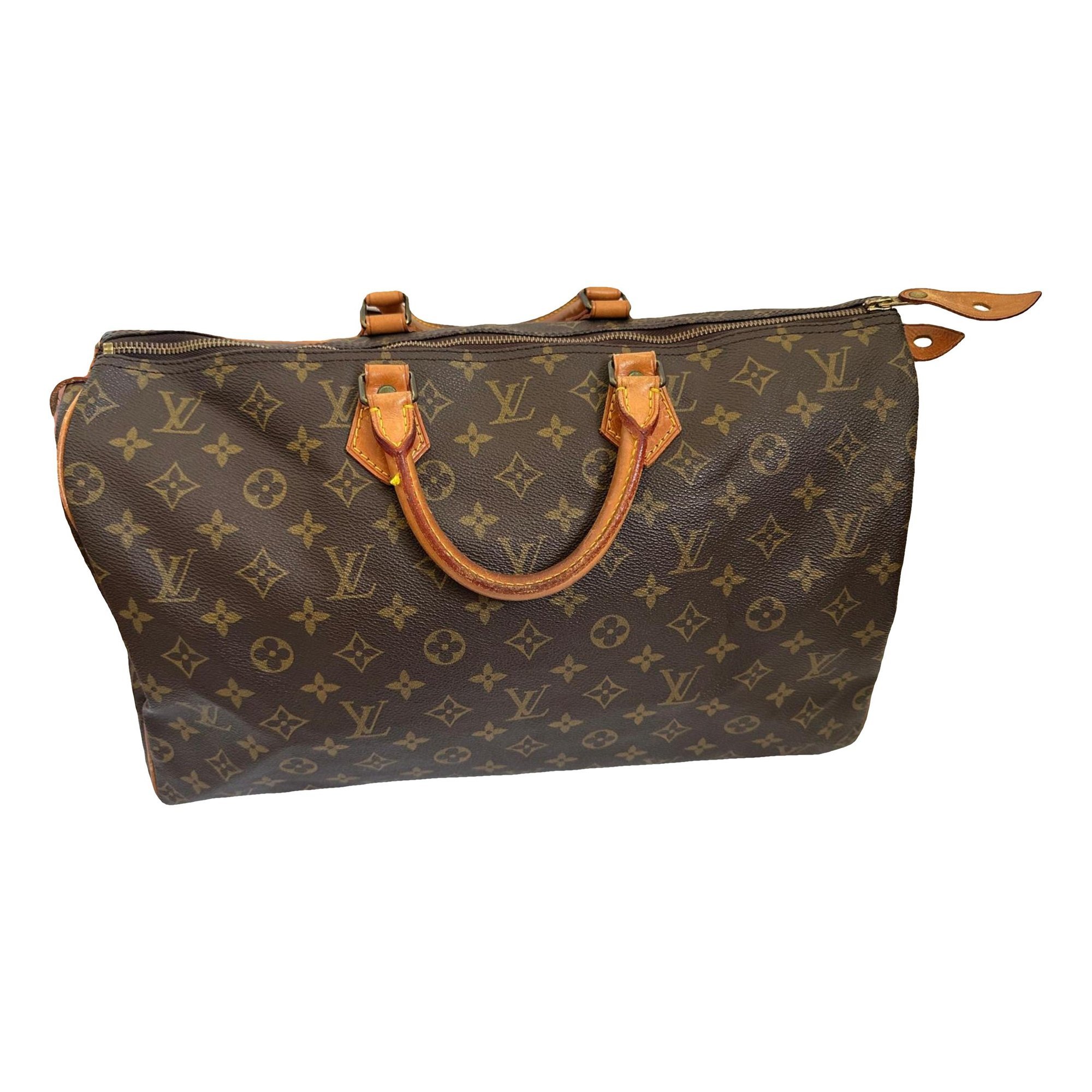 Speedy leather handbag