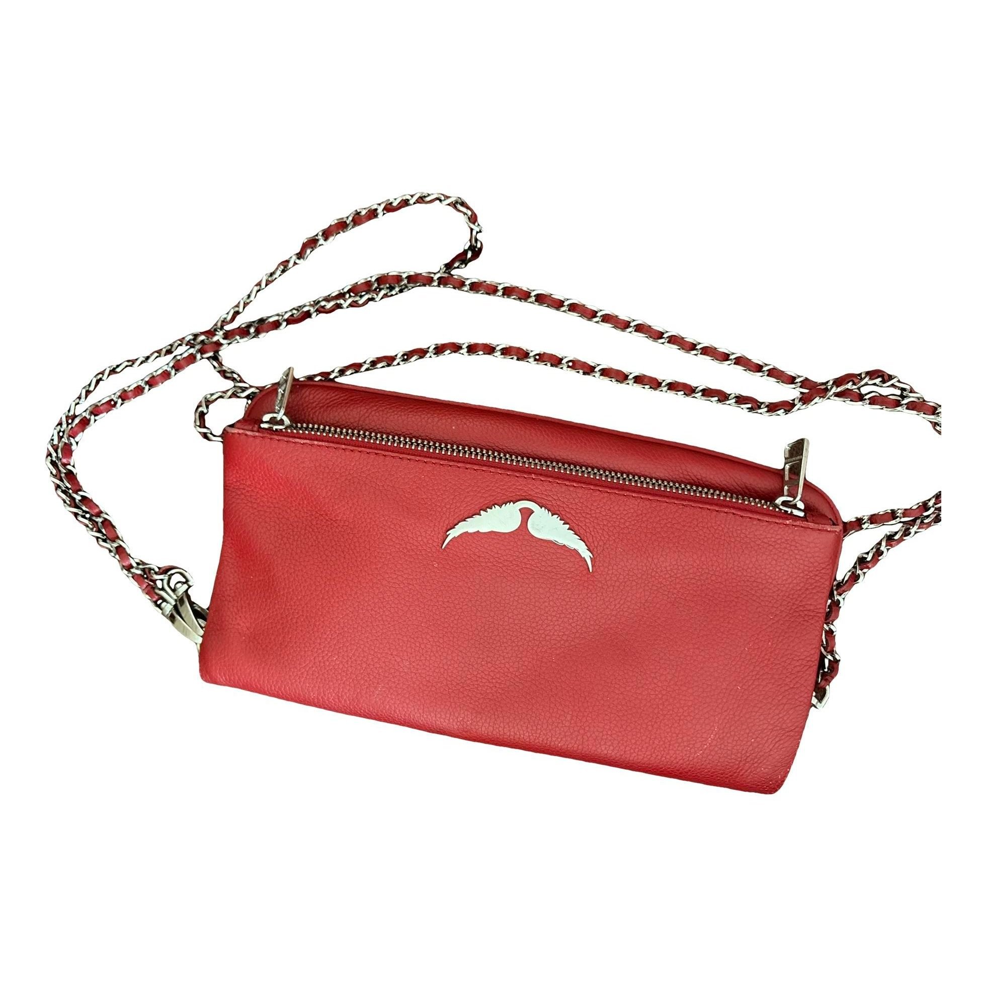Rock leather crossbody bag