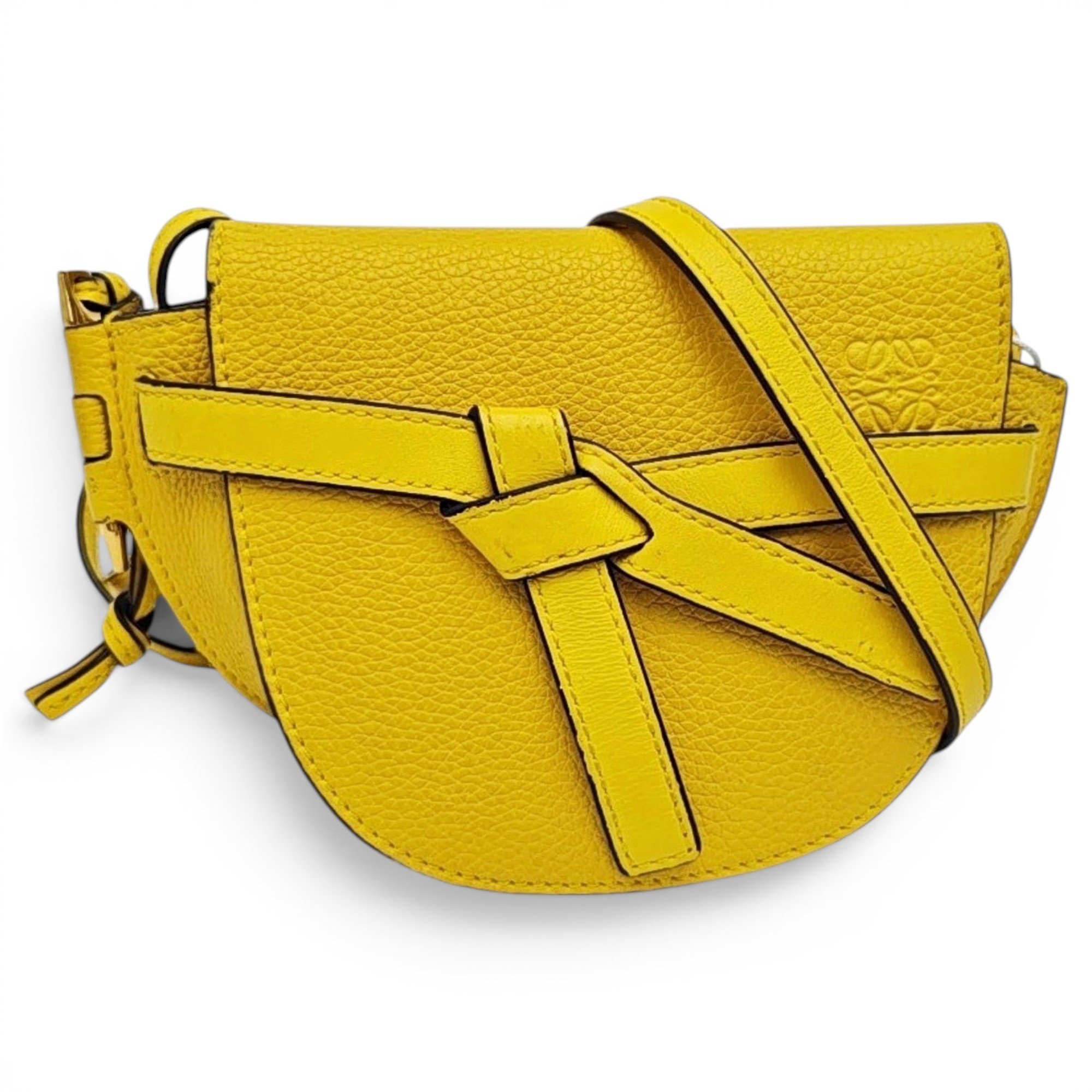 Gate leather handbag