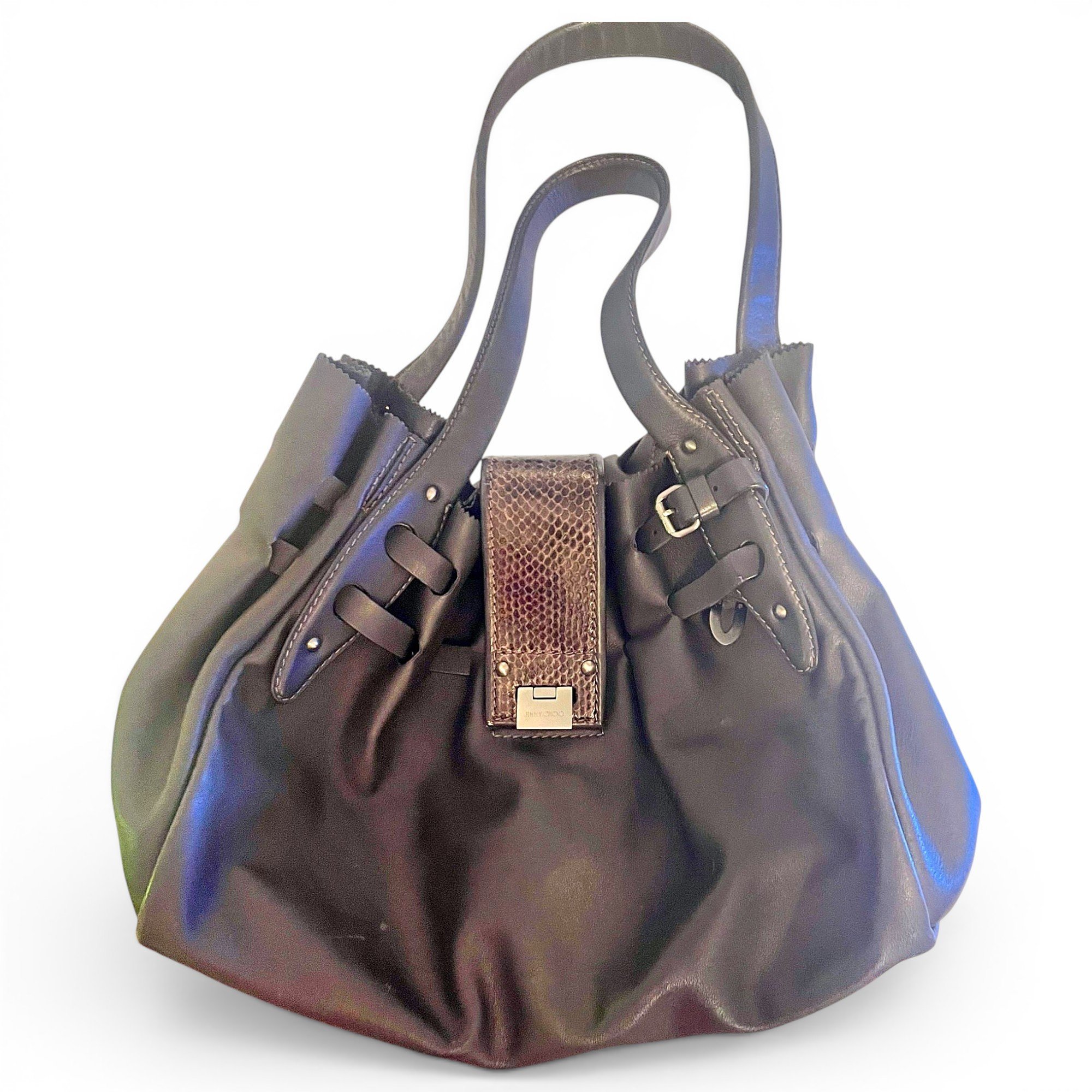 Leather handbag