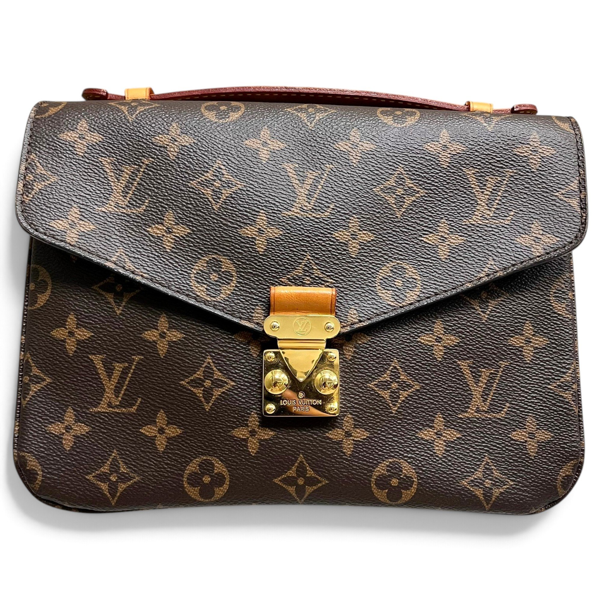 Metis leather handbag