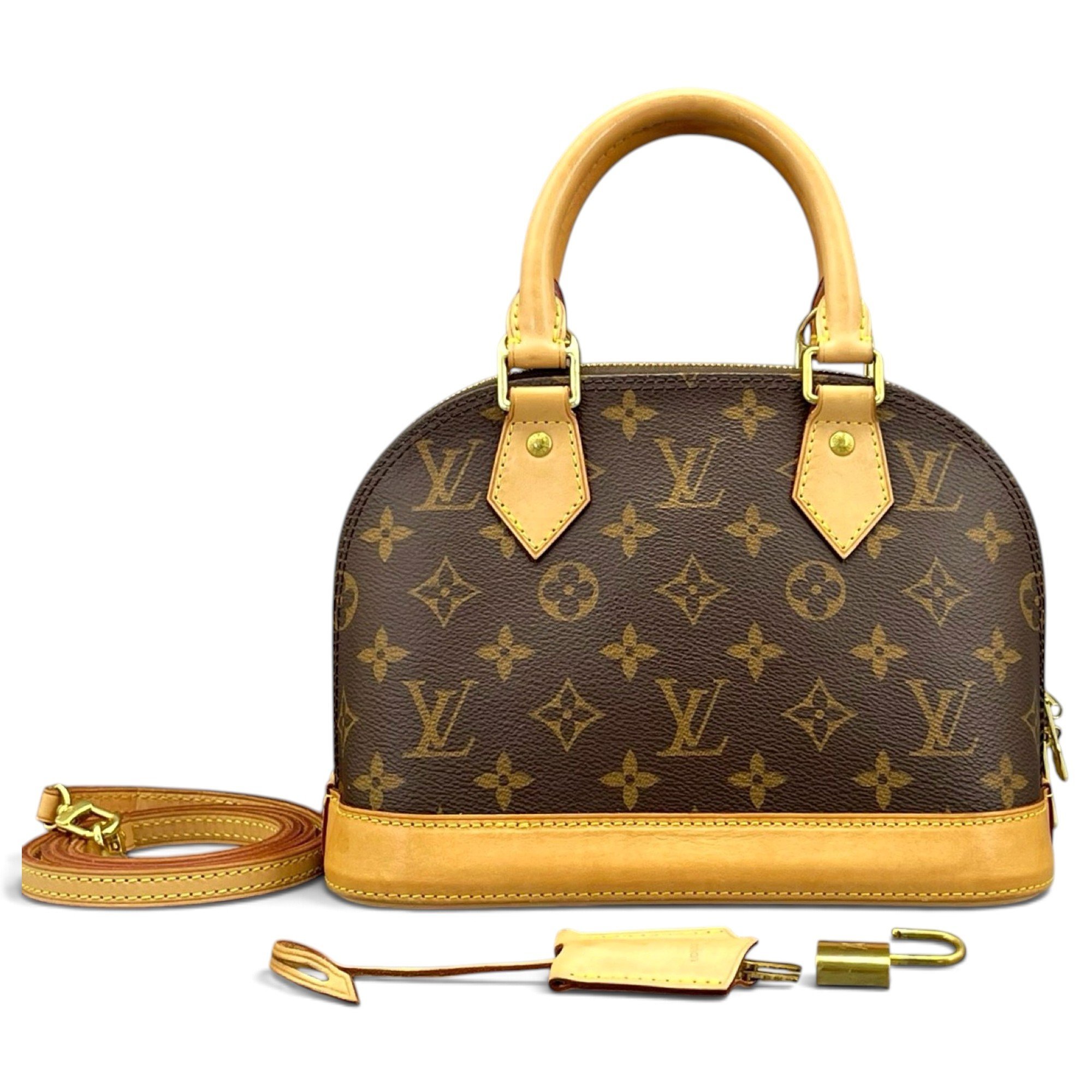 Alma BB leather handbag