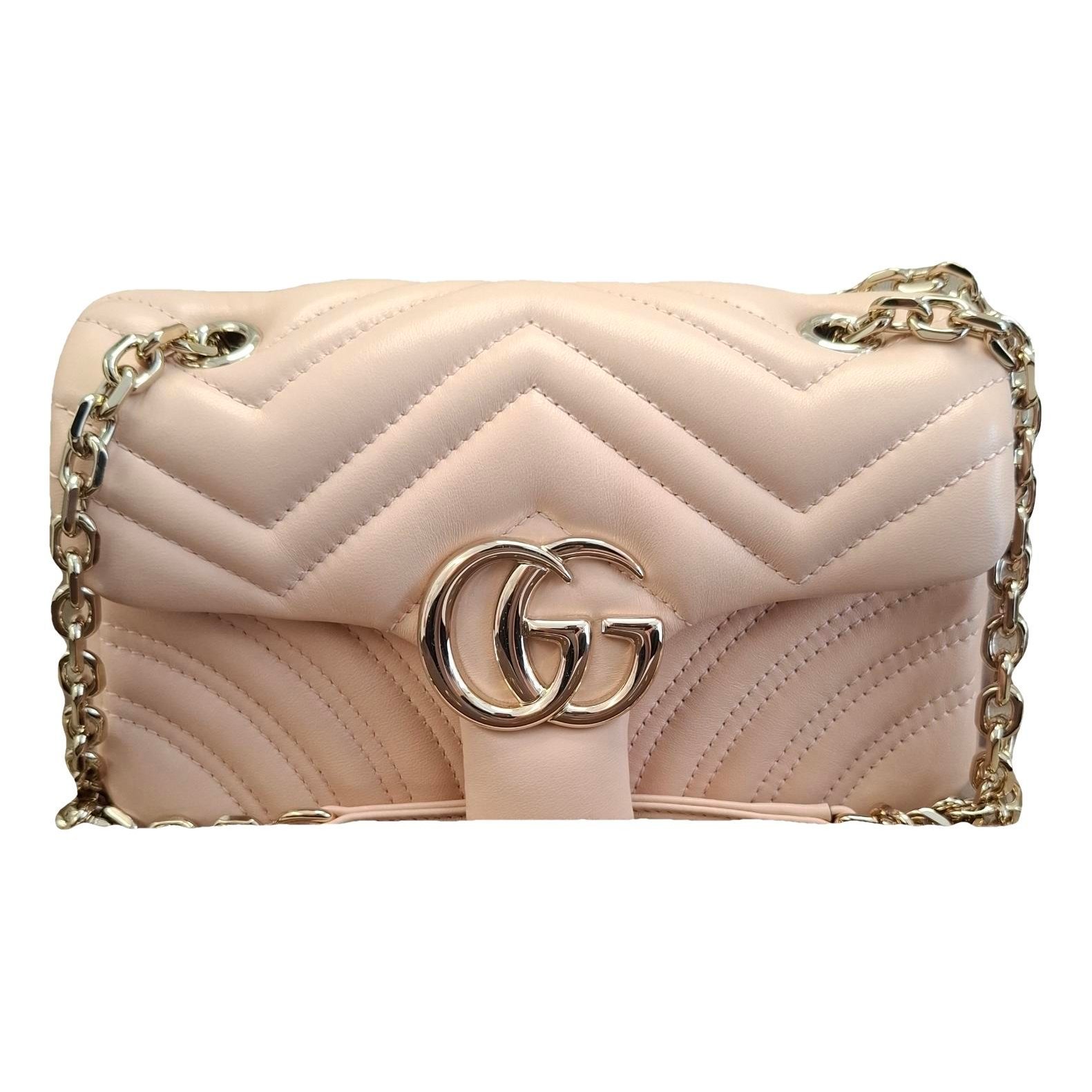 GG Marmont Chain Flap leather crossbody bag