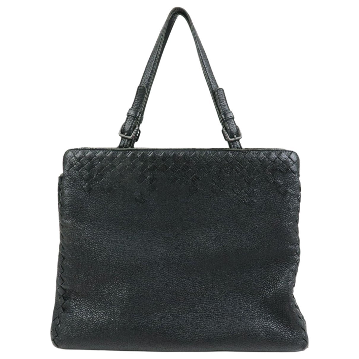 Leather tote