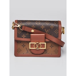 Louis Vuitton Monogram Reverse Canvas Mini Dauphine Bag