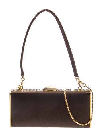 Judith Leiber Satin Minaudière