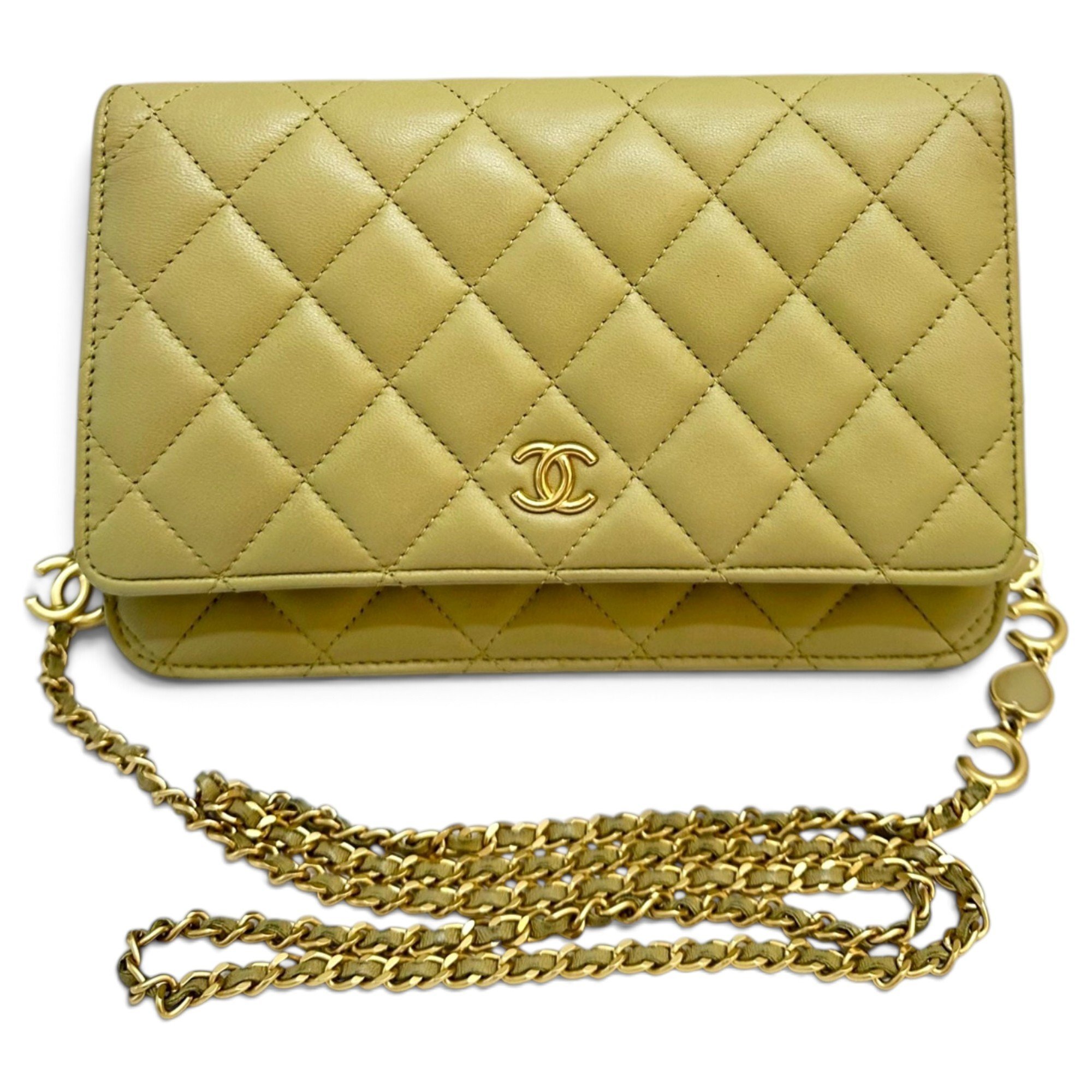 Wallet On Chain Timeless/Classique leather crossbody bag