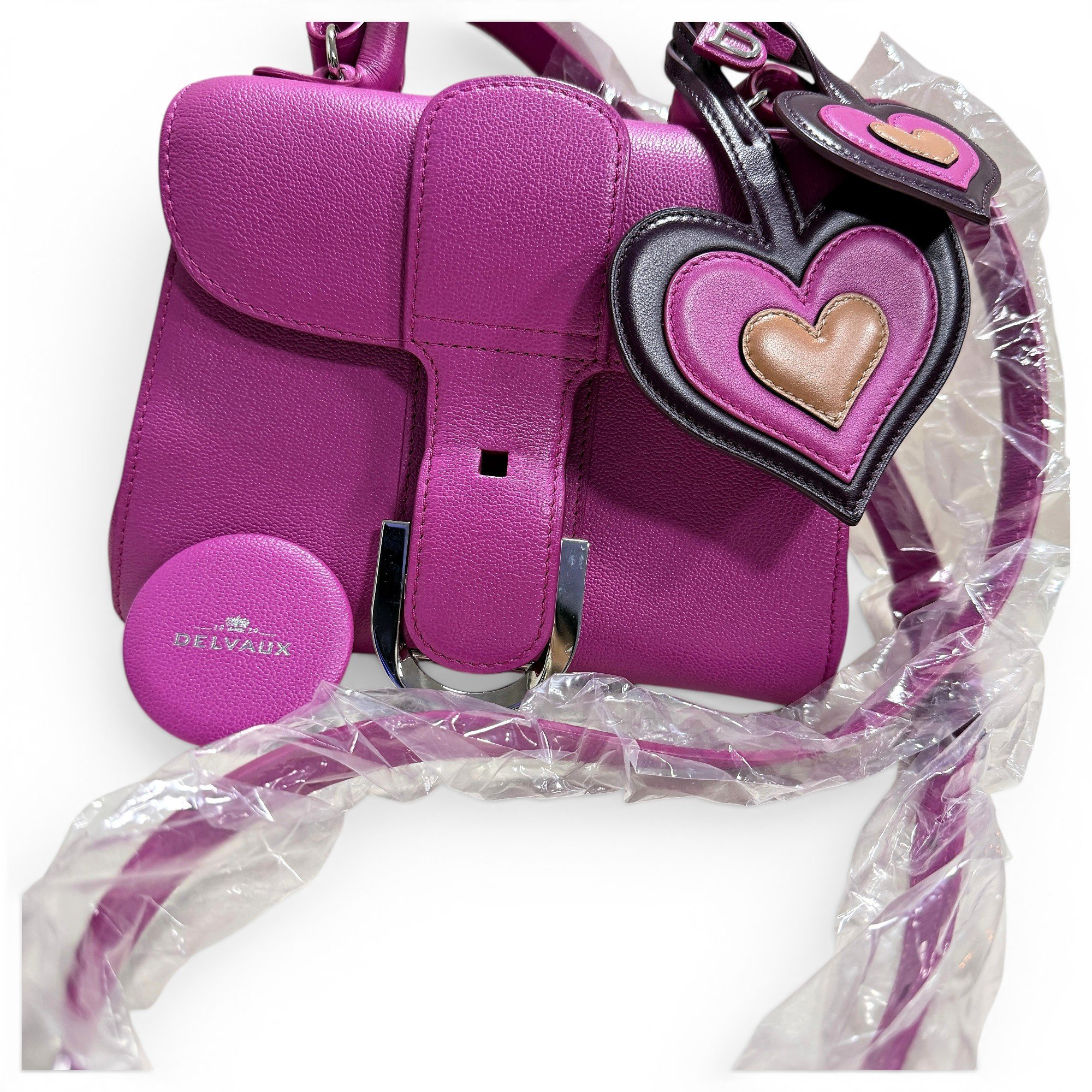 Brillant leather handbag