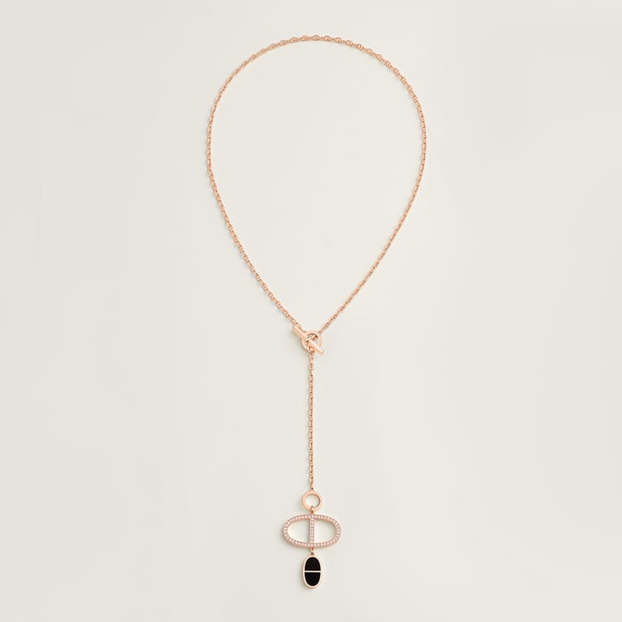 Sans Coloris Chaine d'Ancre Verso Pendant, Large Model