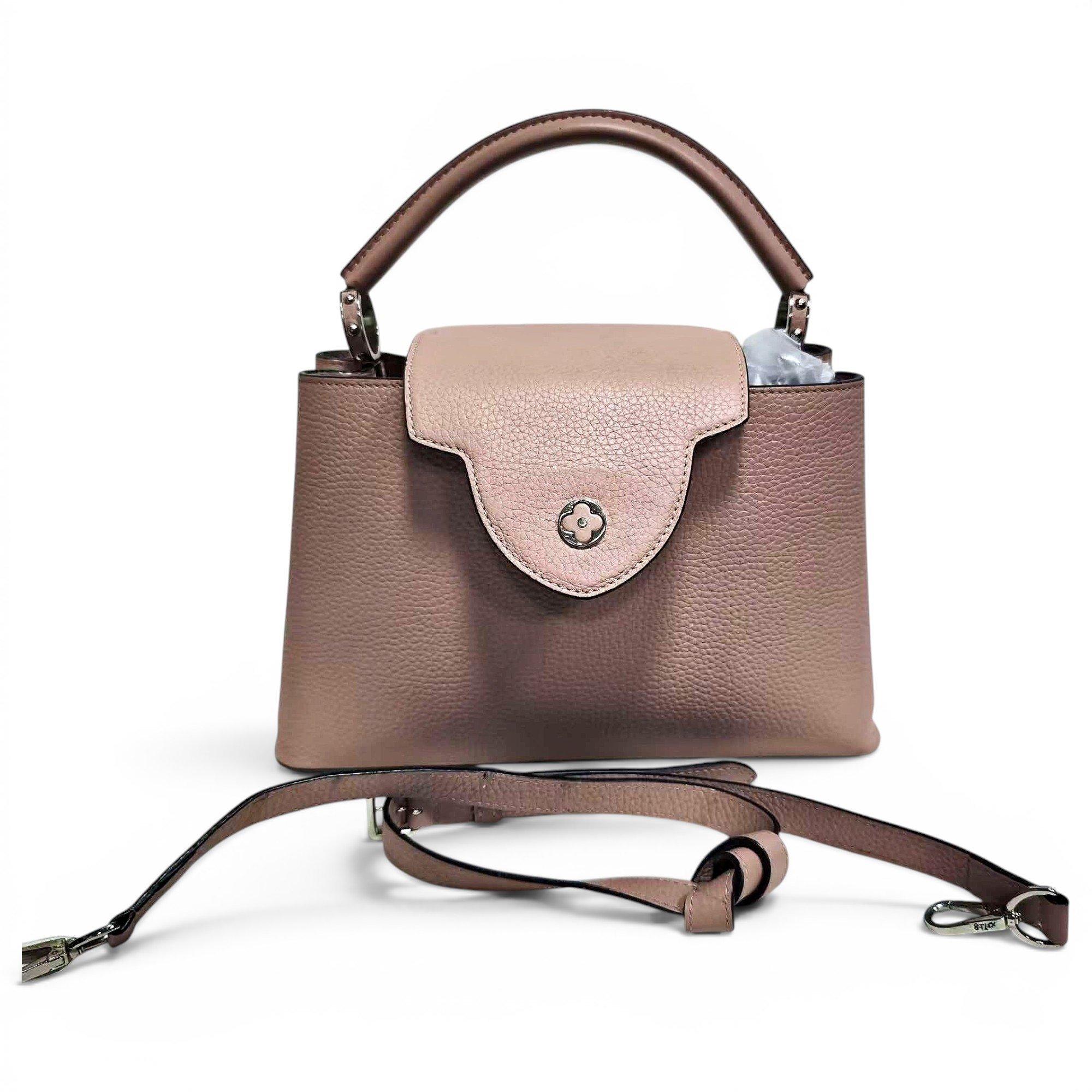 Capucines leather handbag