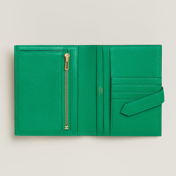 Menthe Bearn Compact Wallet