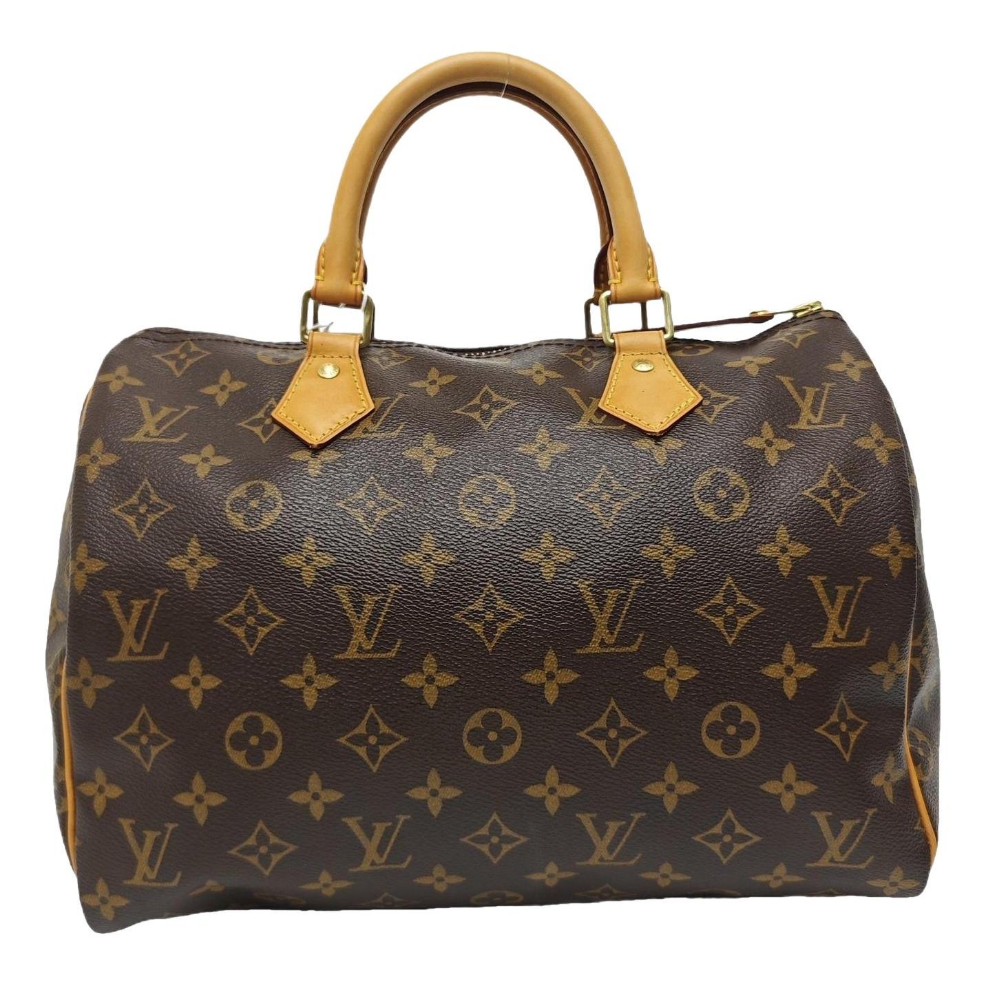 Nano Speedy / Mini HL leather handbag