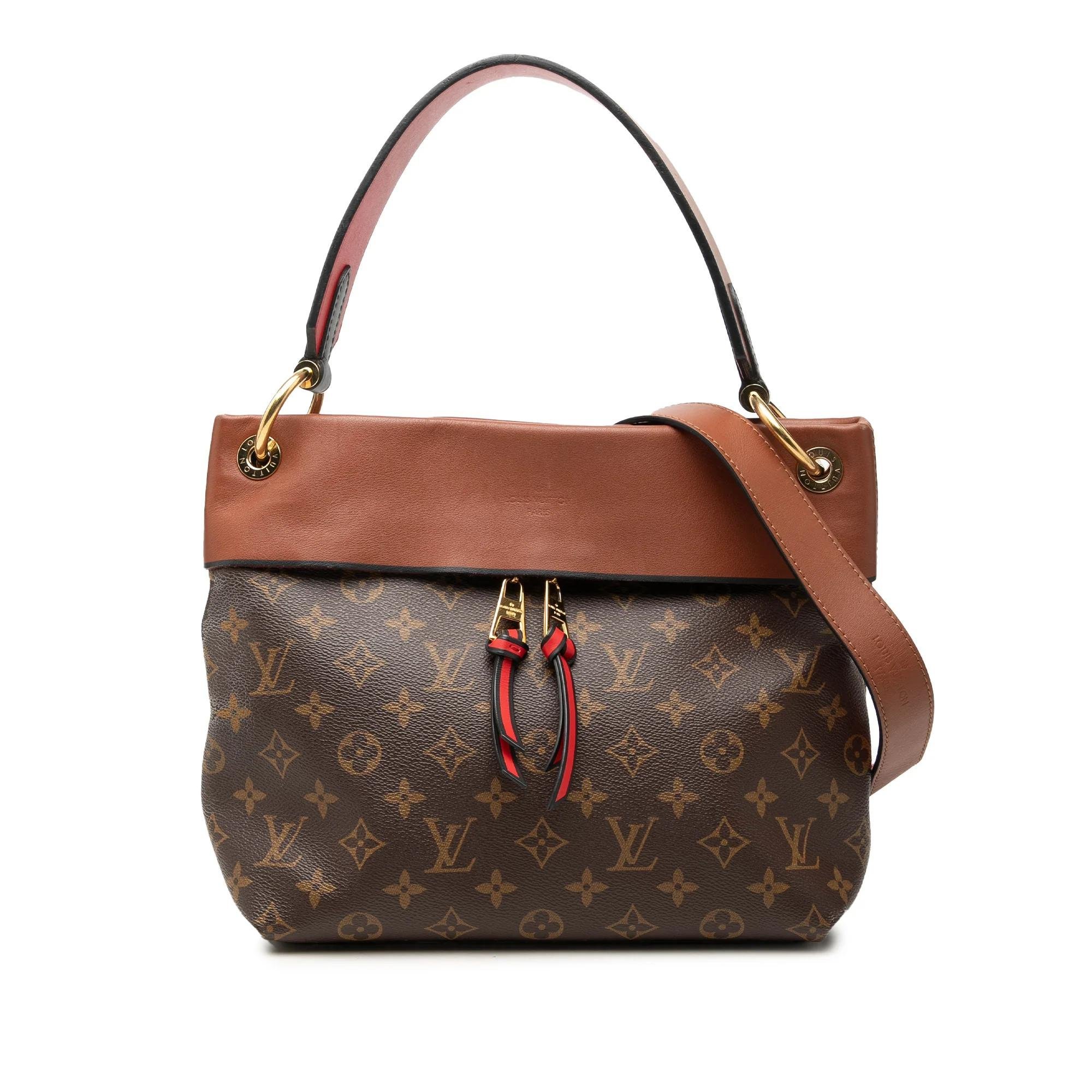 Tuileries leather satchel