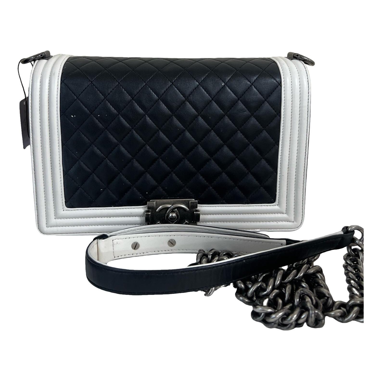 Boy leather crossbody bag