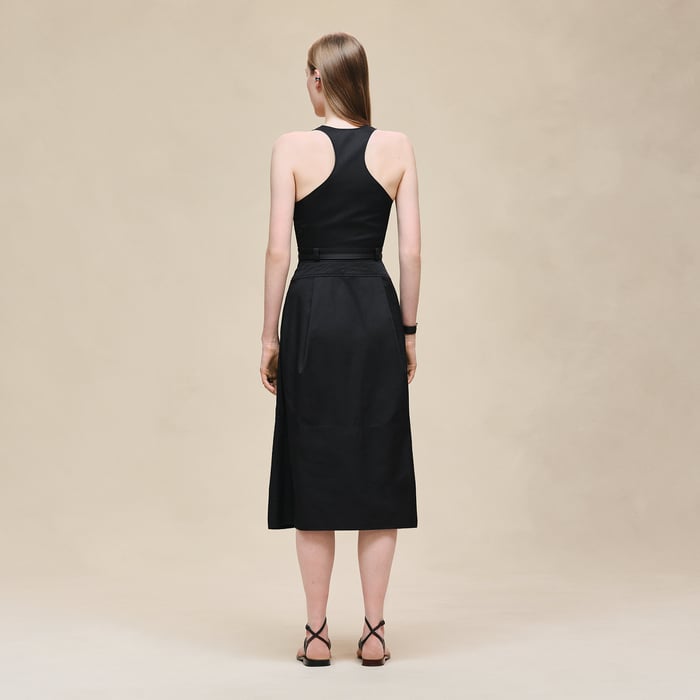 Noir Mid-length Dress