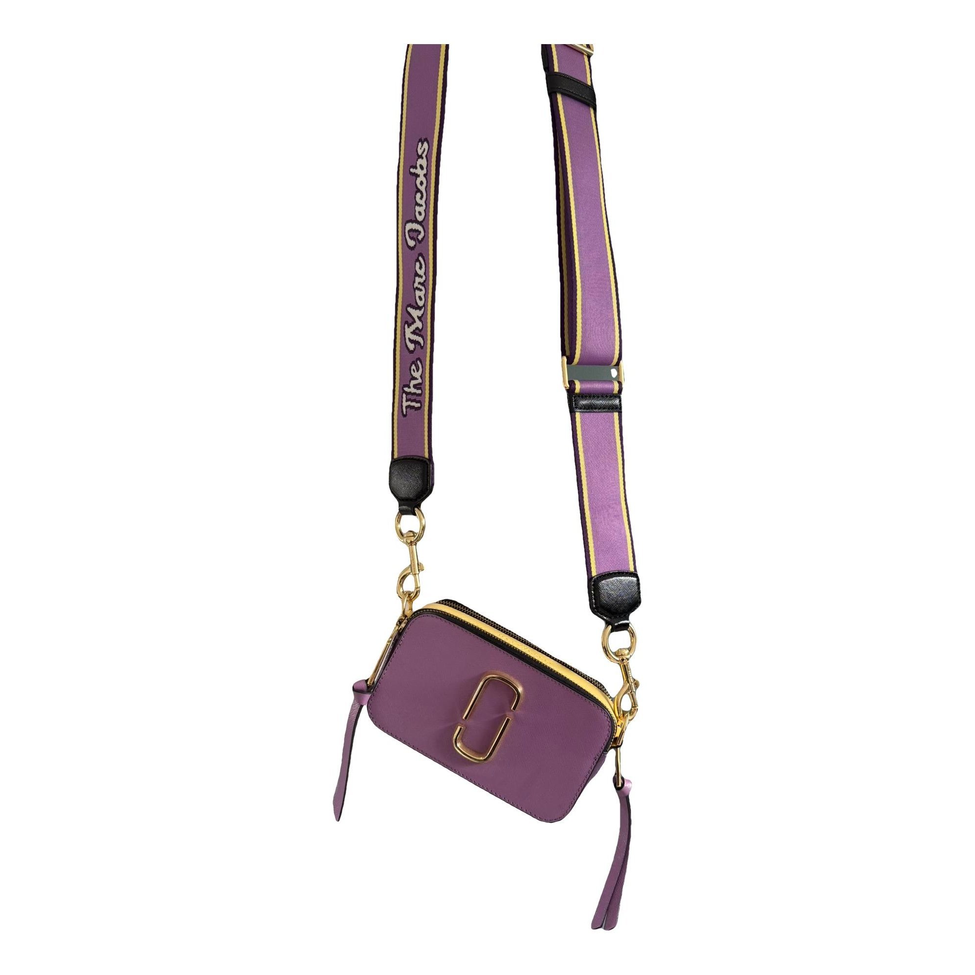 Snapshot leather crossbody bag