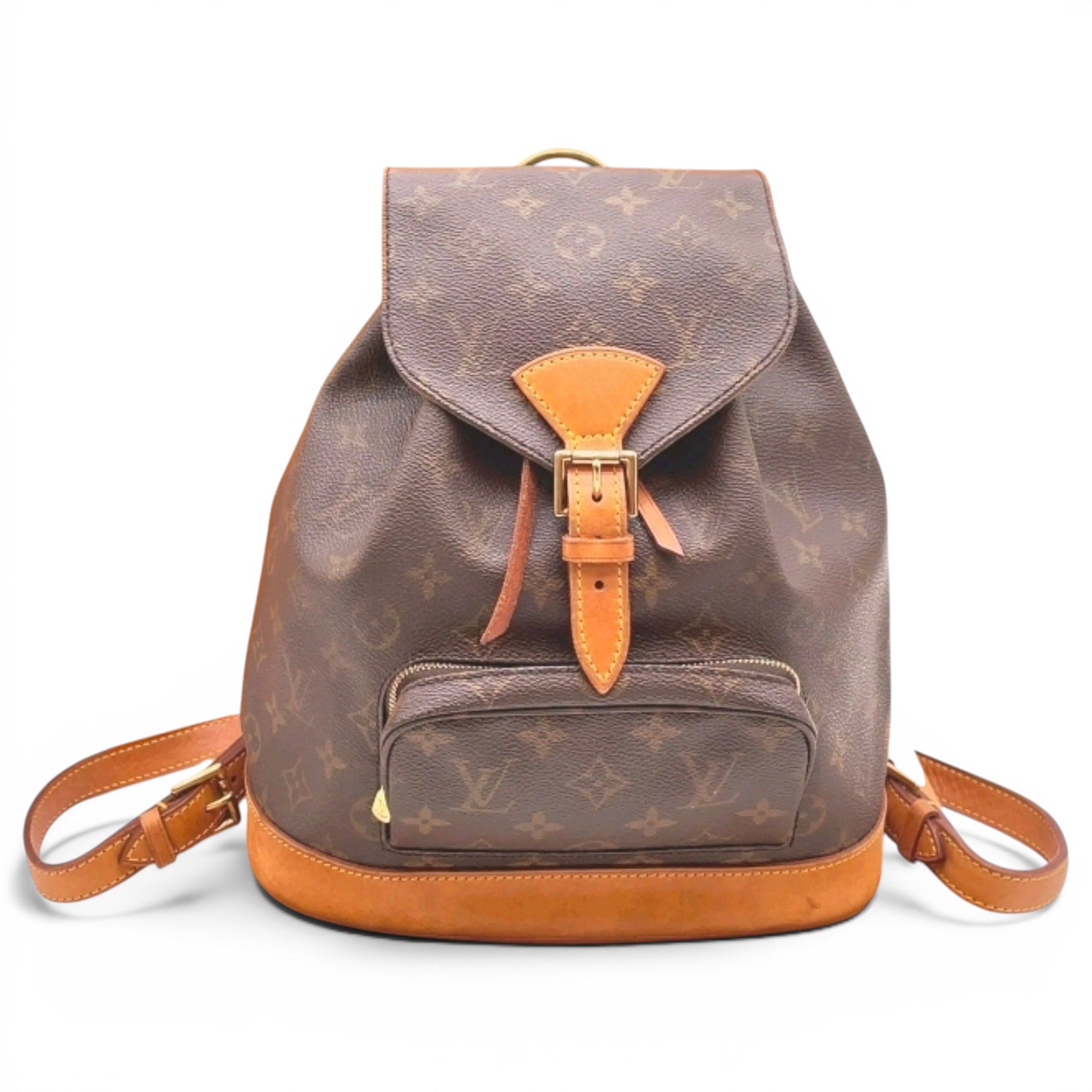 Louis Vuitton Montsouris Vintage leather backpack