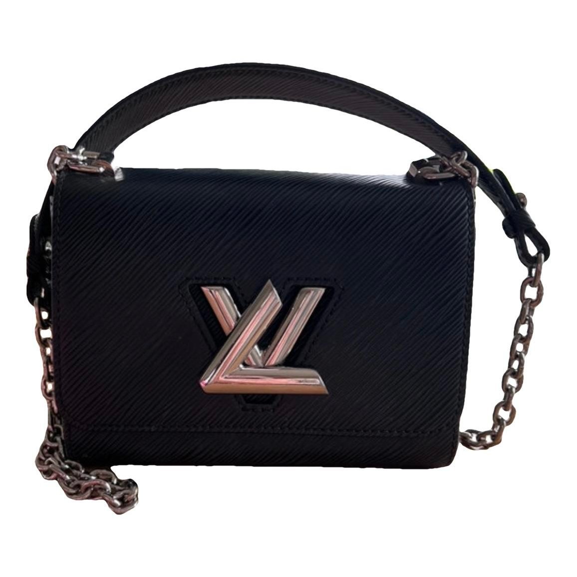 Twist leather crossbody bag