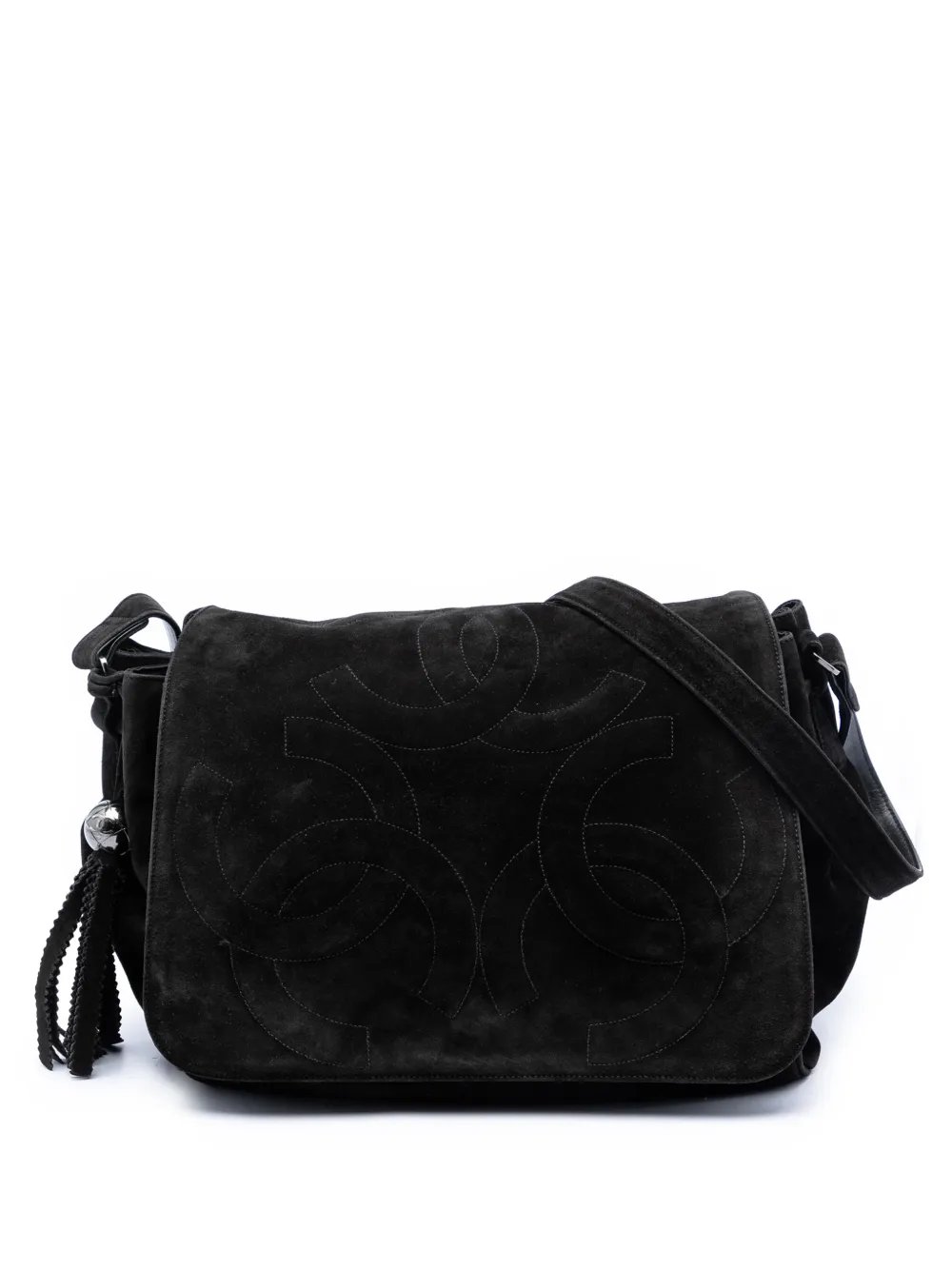1994-1996 Suede Triple CC crossbody bag