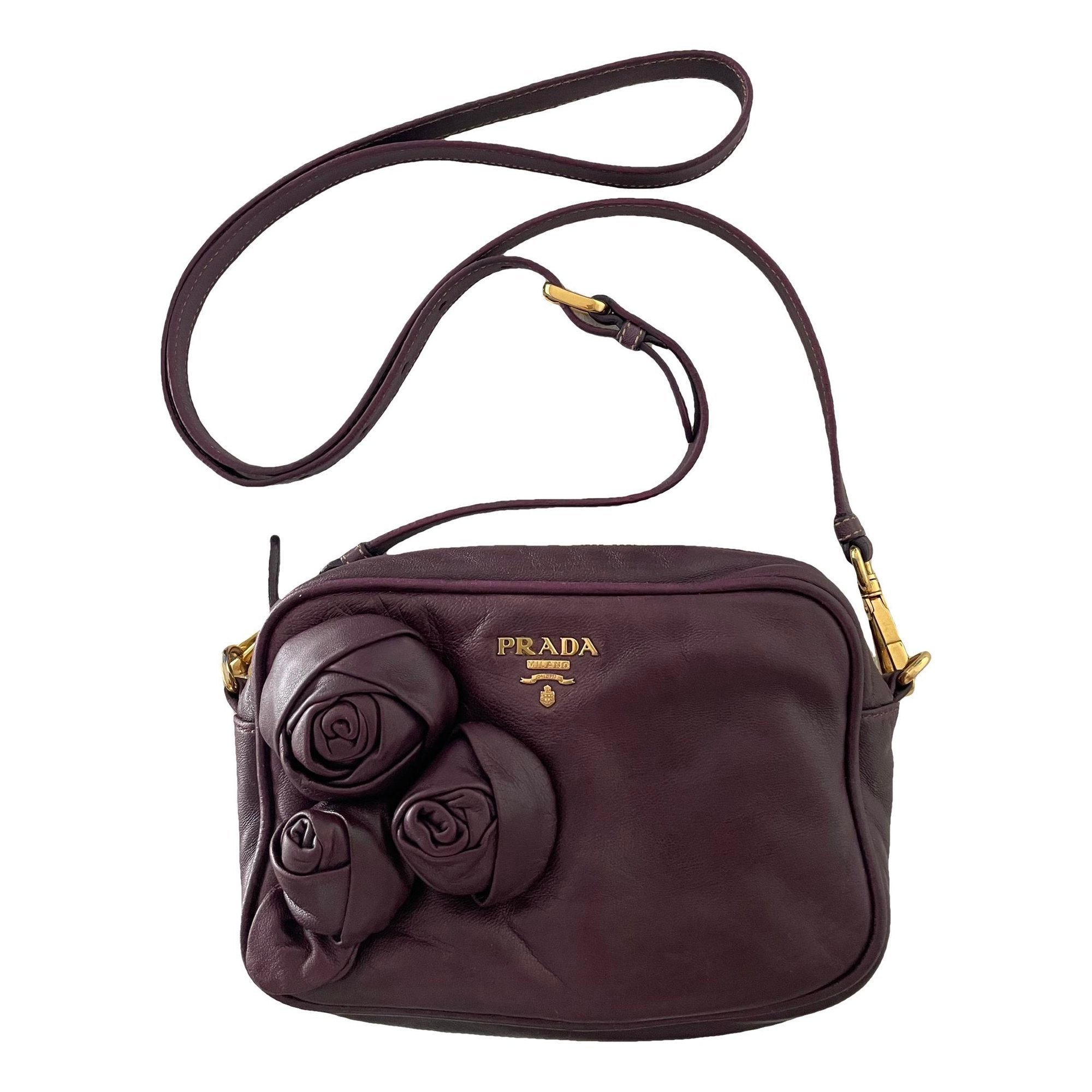 Leather crossbody bag