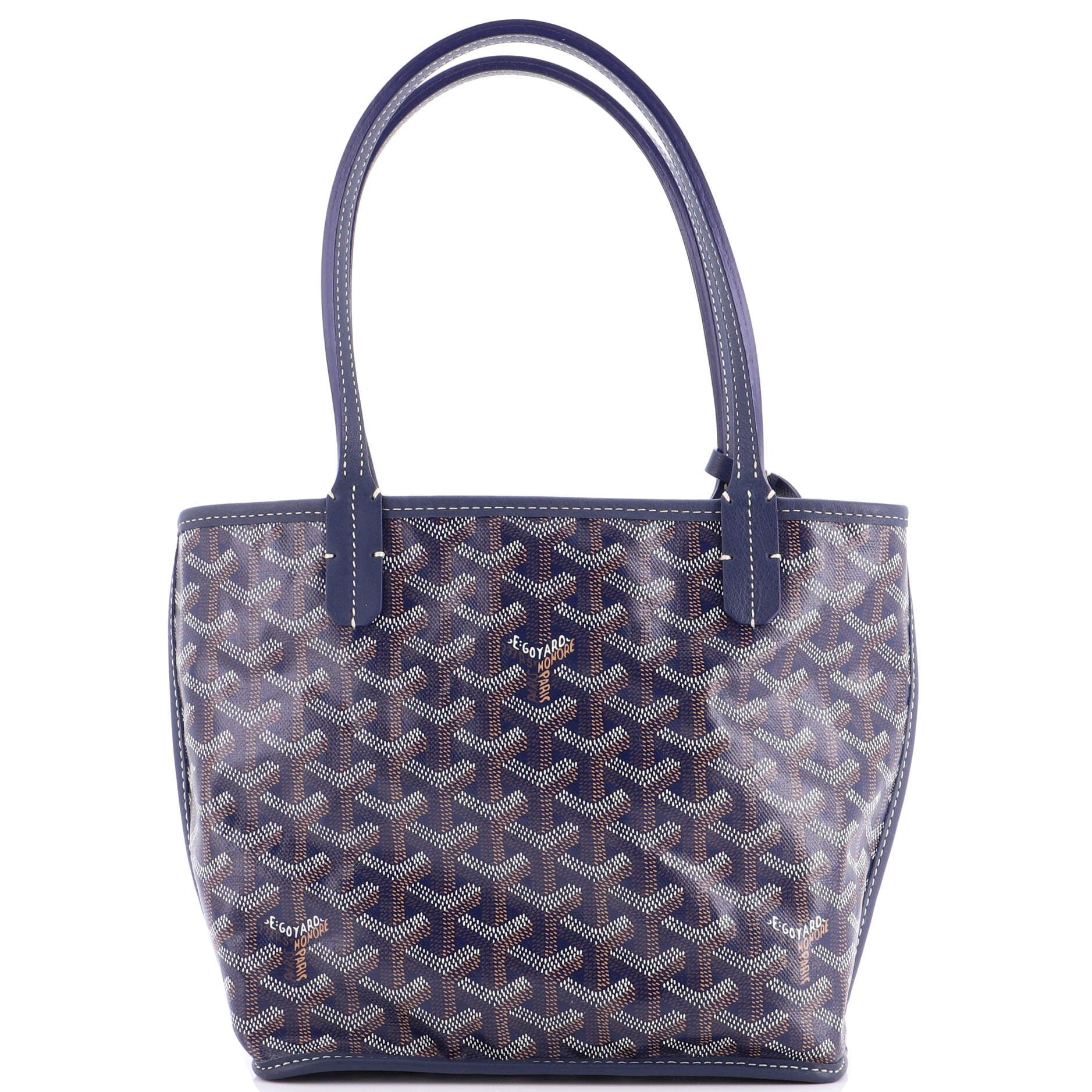 Goyard Anjou Reversible Tote Coated Canvas Mini