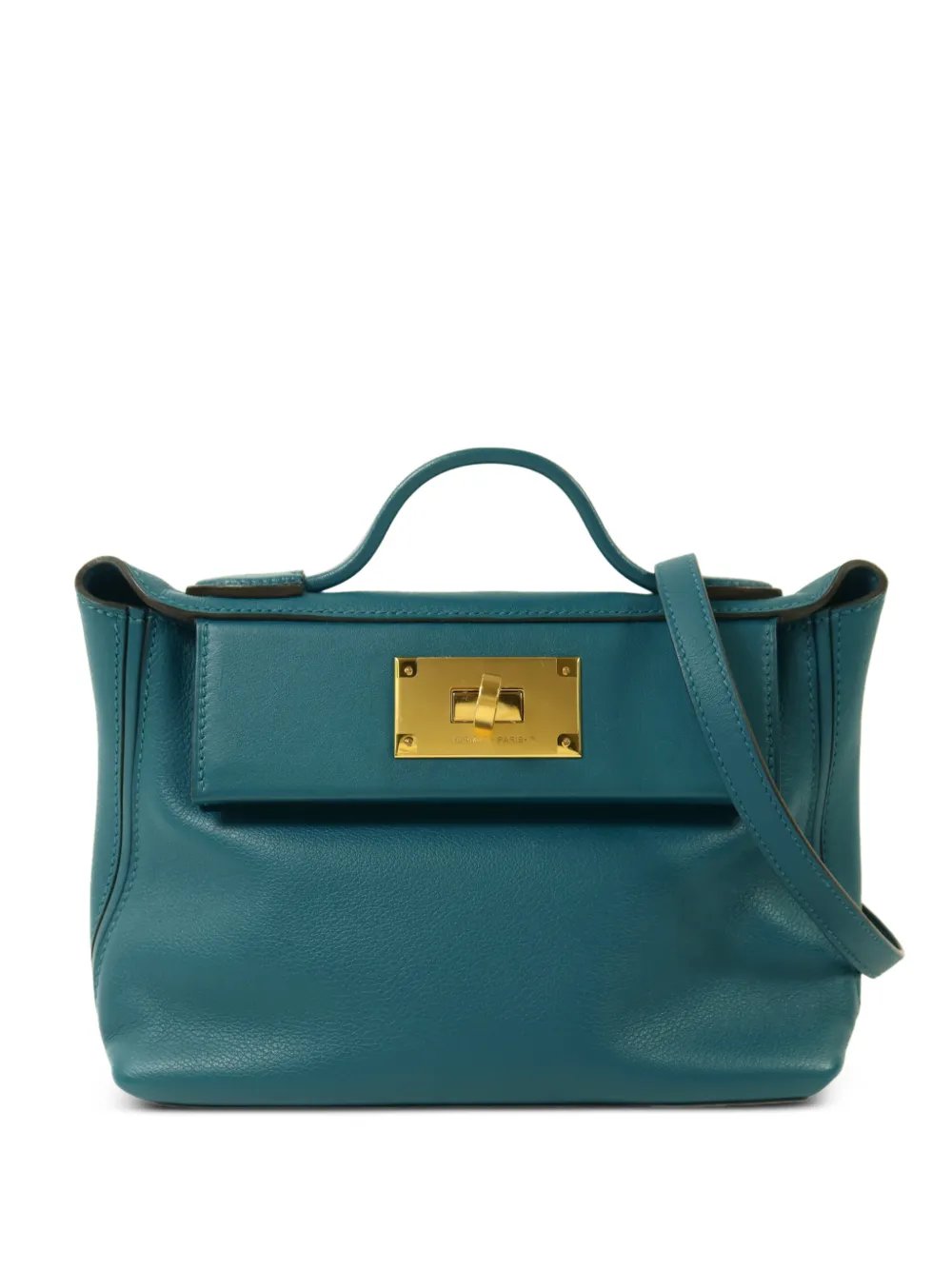 Hermès 24/24 - 21 bag Vert Mangrove Swift Calfskin | BagUSeek