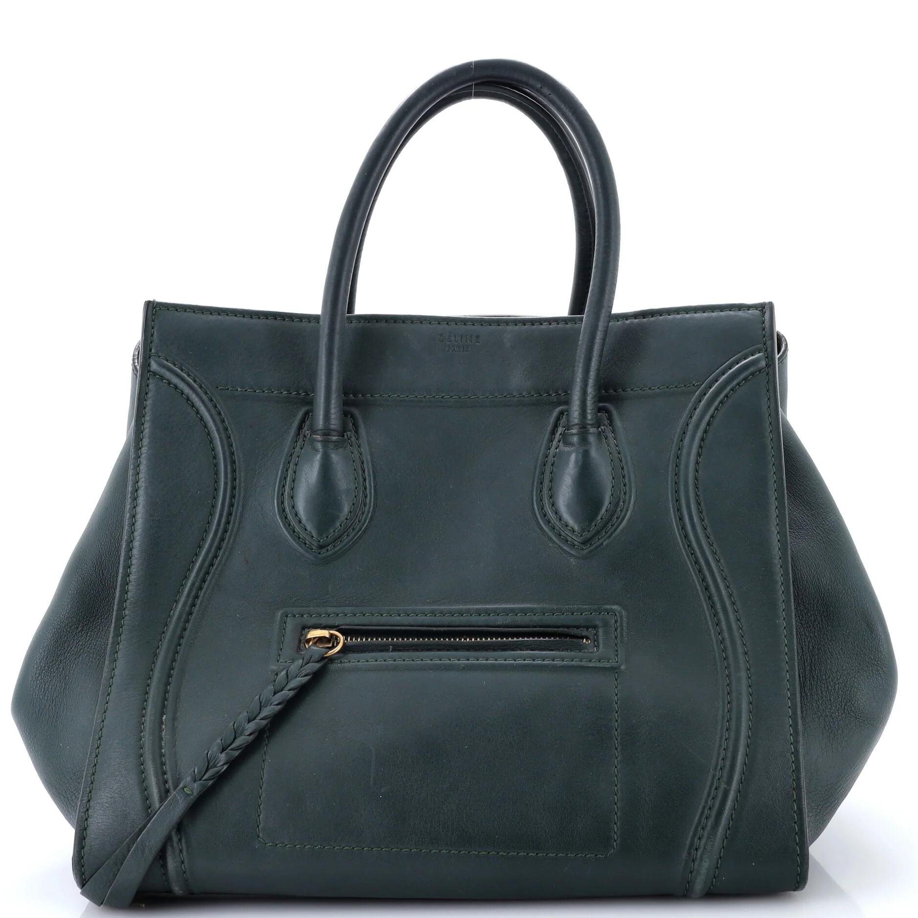 Leather tote
