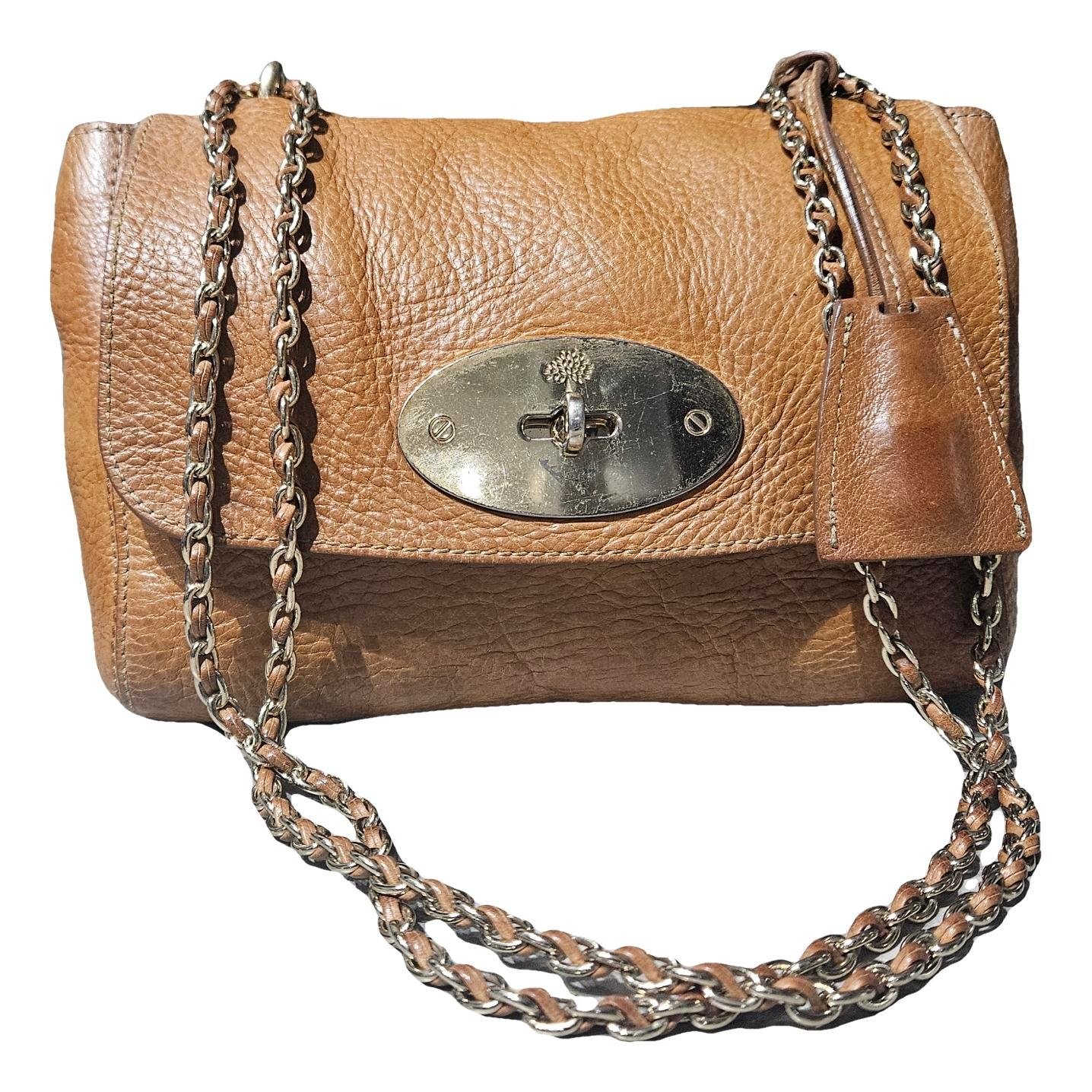 Lily leather handbag